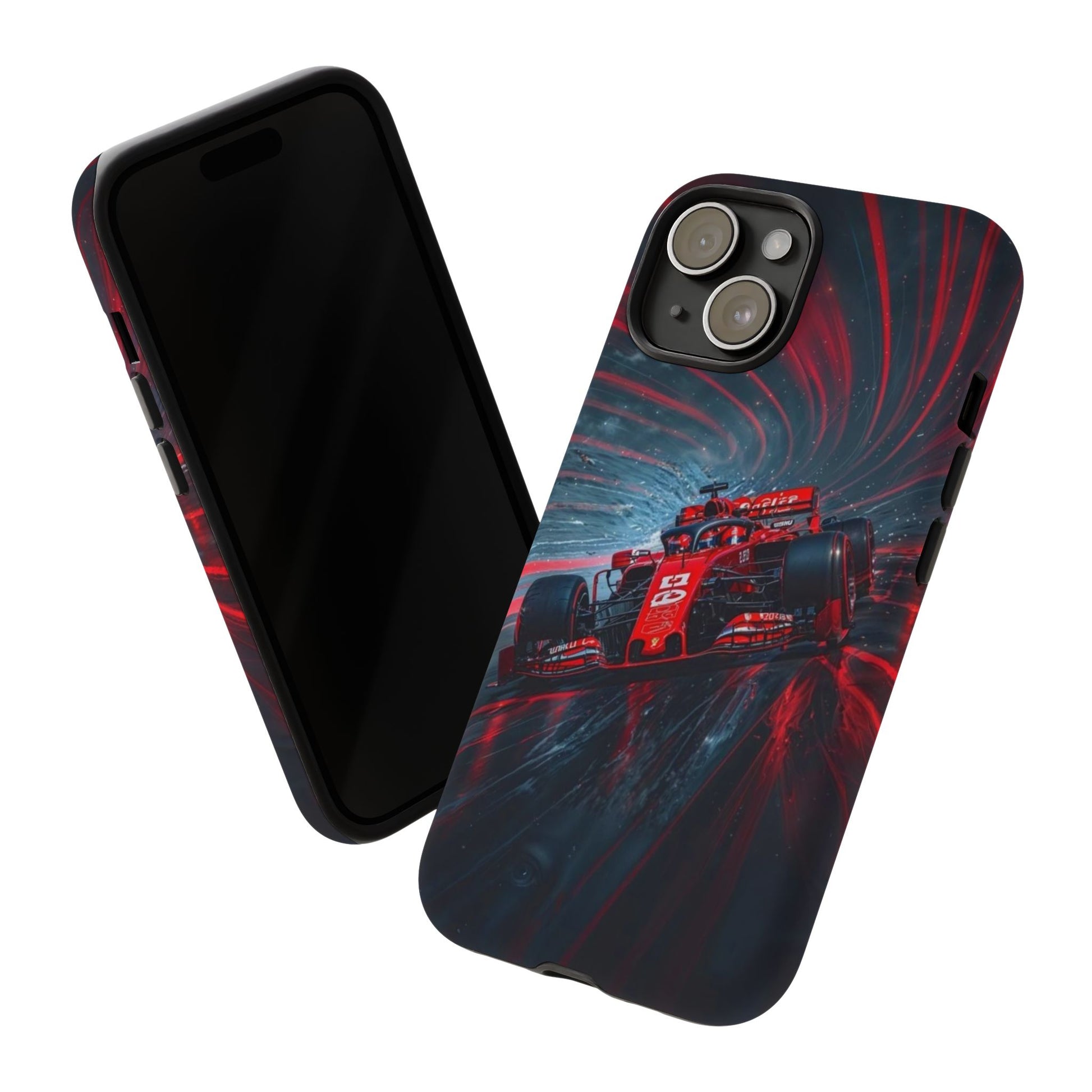 F1 Formula Race Car Phone Case, Tough Cases for iPhones, Samsung, and Pixel