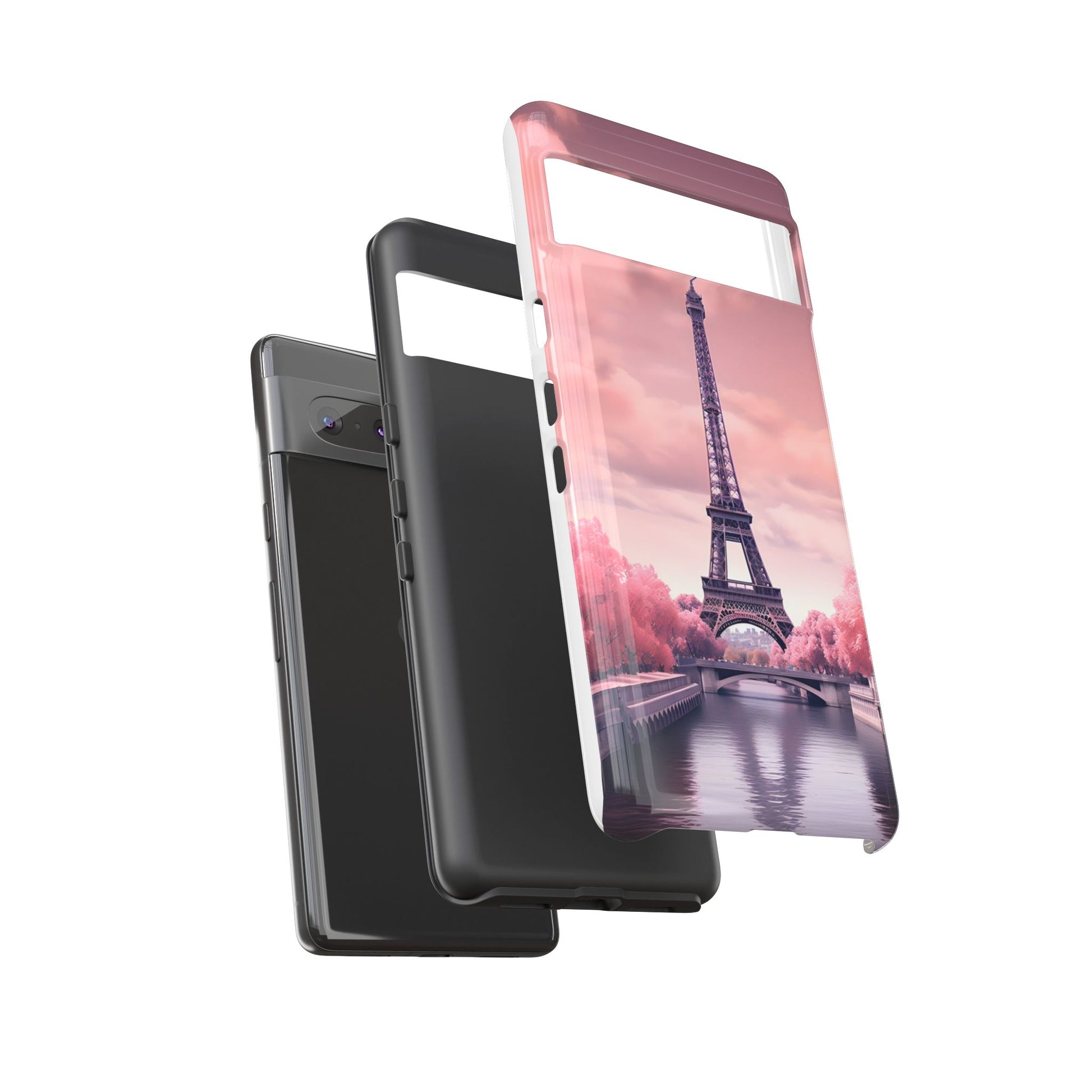 Eiffel Tower Paris Tough Cases for iPhones, Samsung, and Pixel