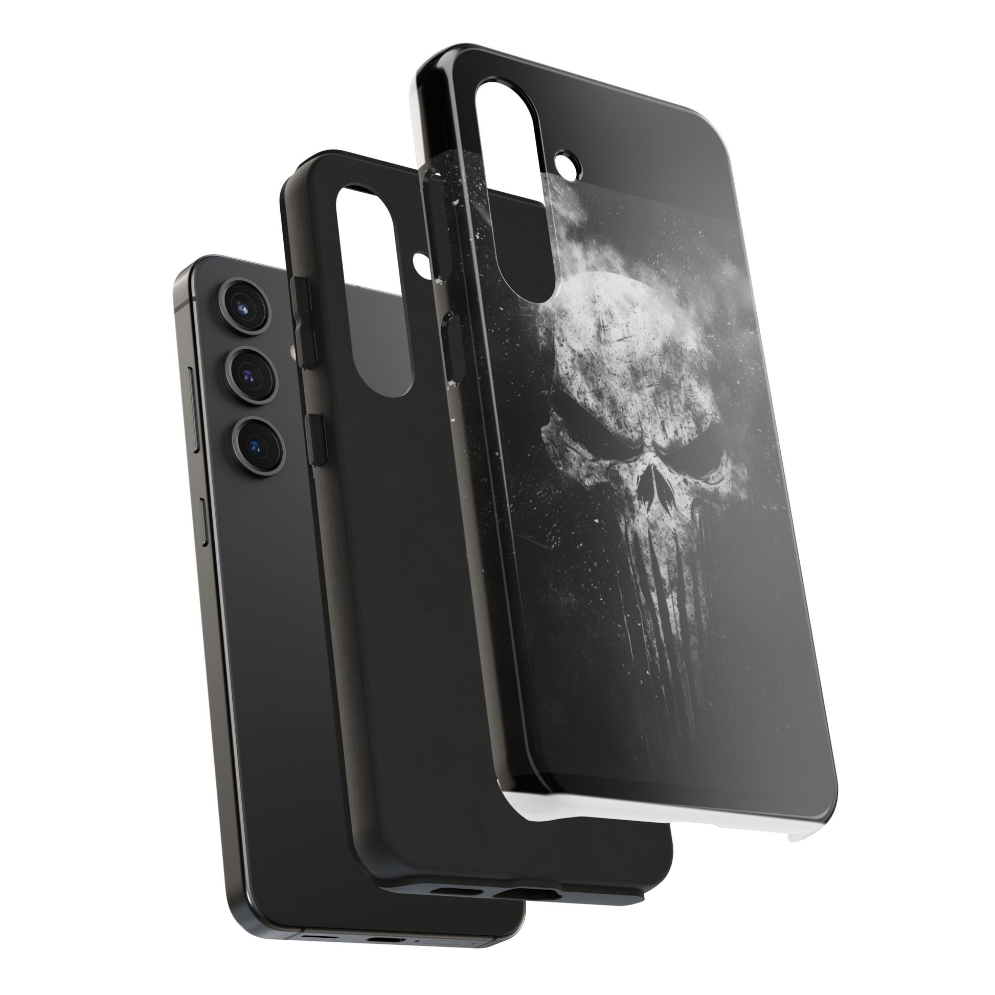 Smoking Skull Theme Phone Case for iPhone & Samsung Galaxy Phones