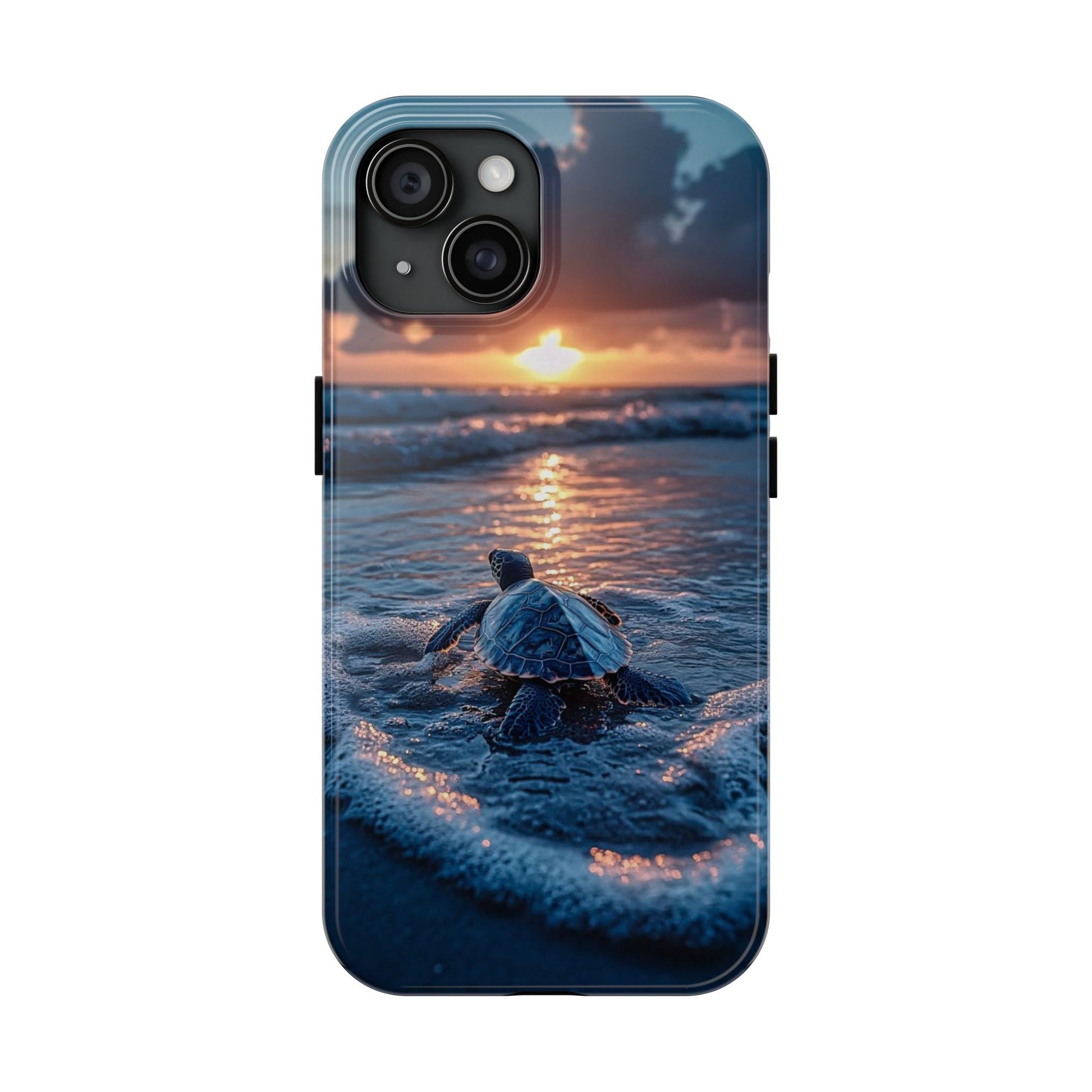 Beautiful Sea Turtle Themed Tough Phone Cases for Iphones & Samsung Phones