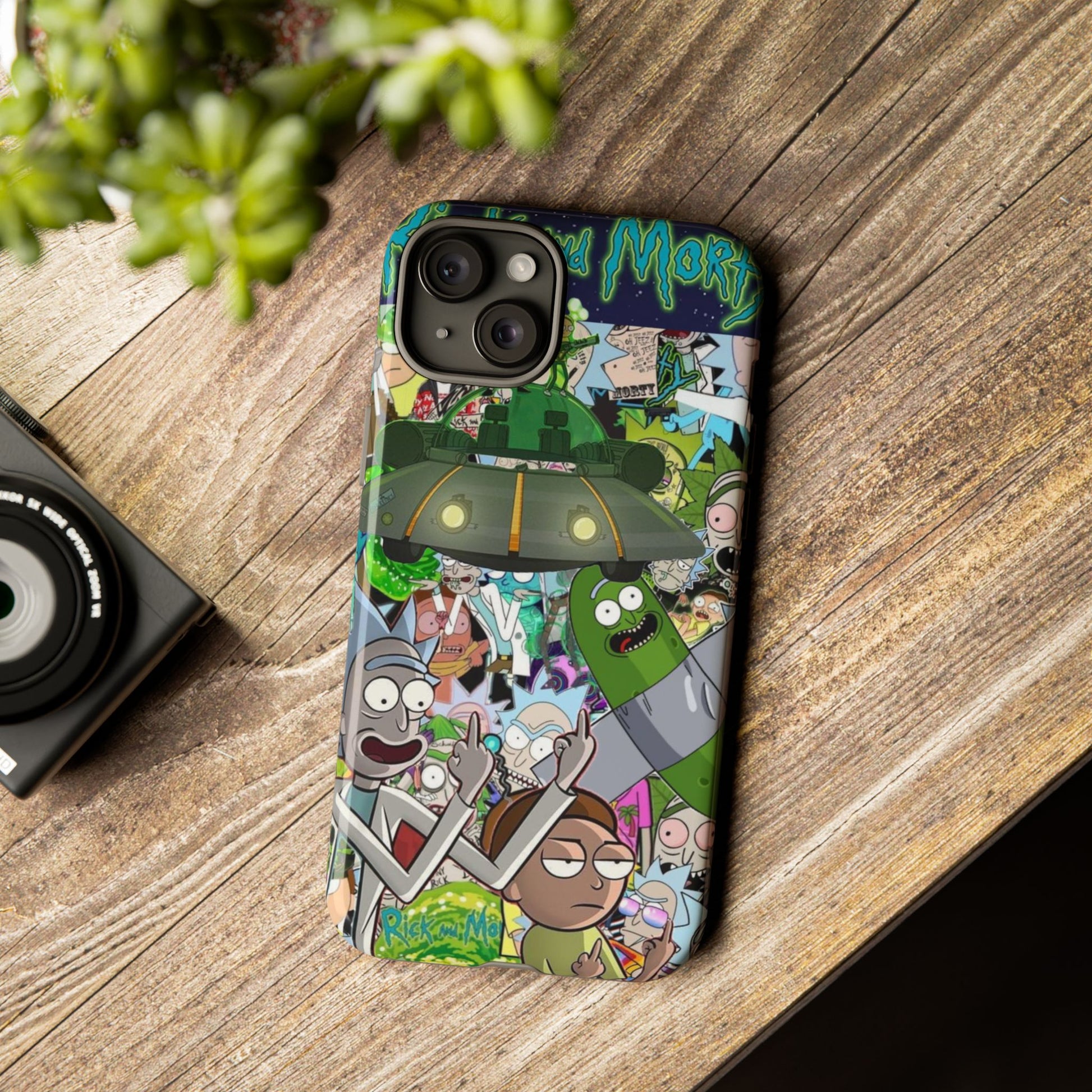 Rick and Morty Phone Case, Tough Cases for iPhones, Samsung, and Pixel