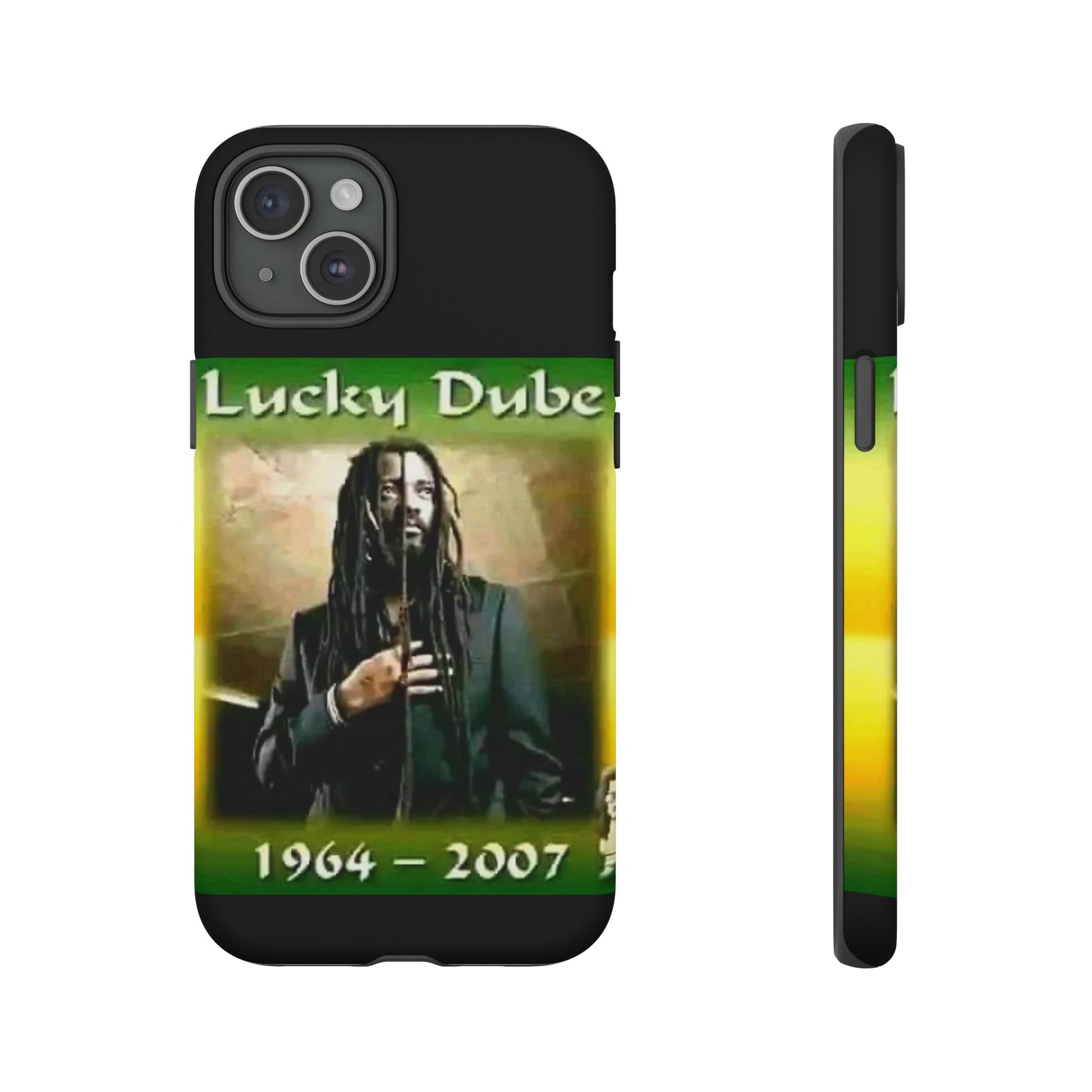 Lucky Dube Tough Cases for iPhones, Samsung, and Pixel