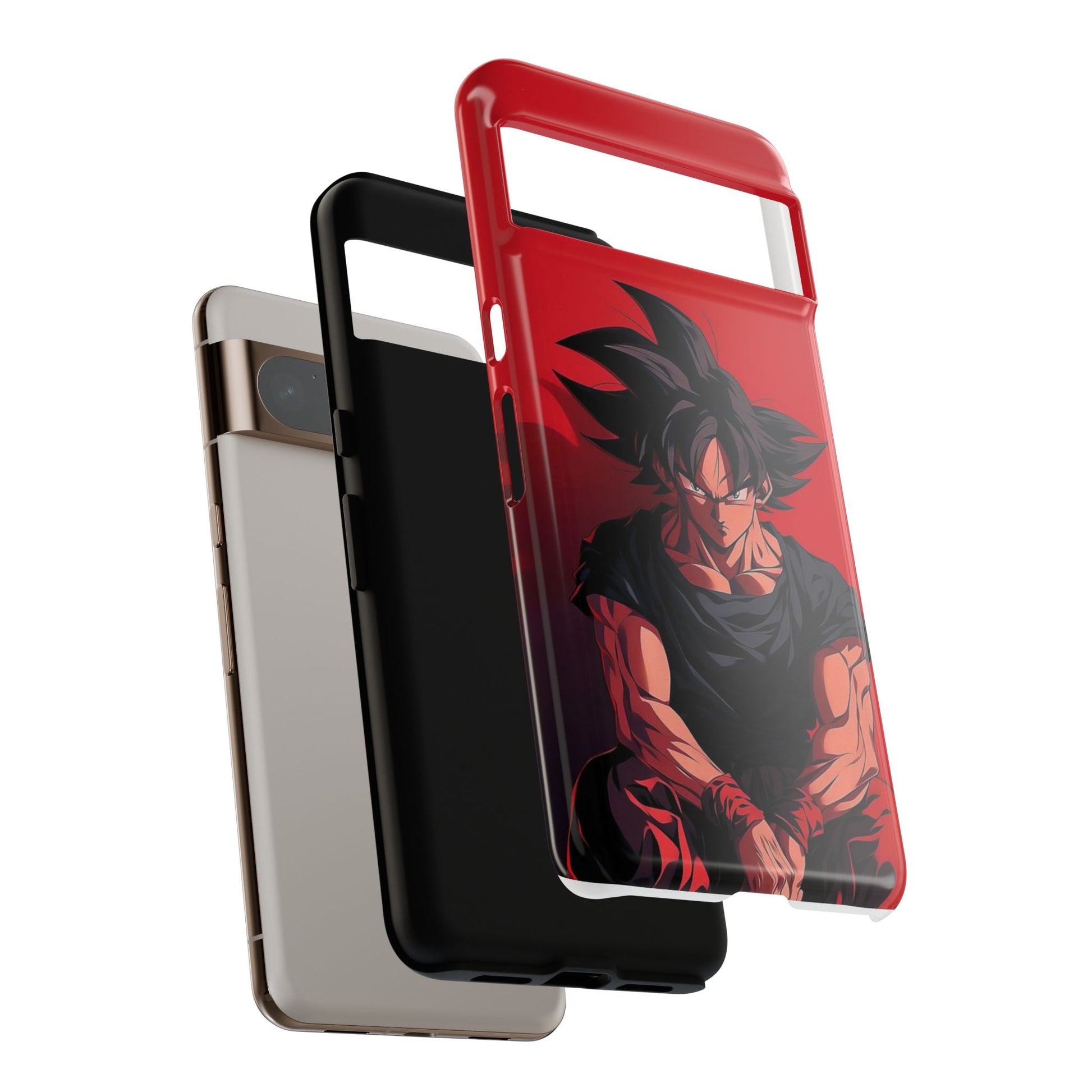 Anime Goku Dragon ball Z Tough Cases for iPhones, Samsung, and Pixel