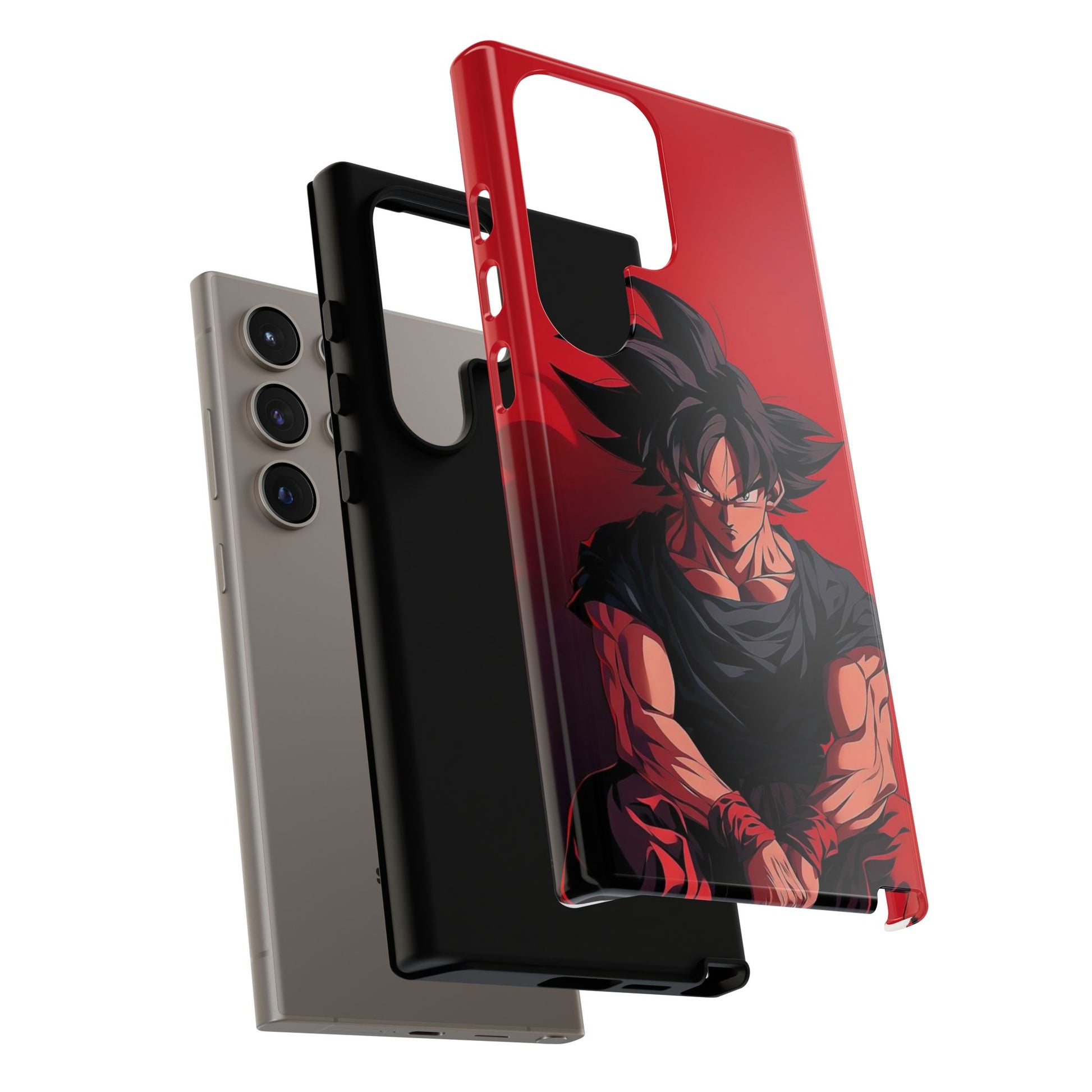 Anime Goku Dragon ball Z Tough Cases for iPhones, Samsung, and Pixel