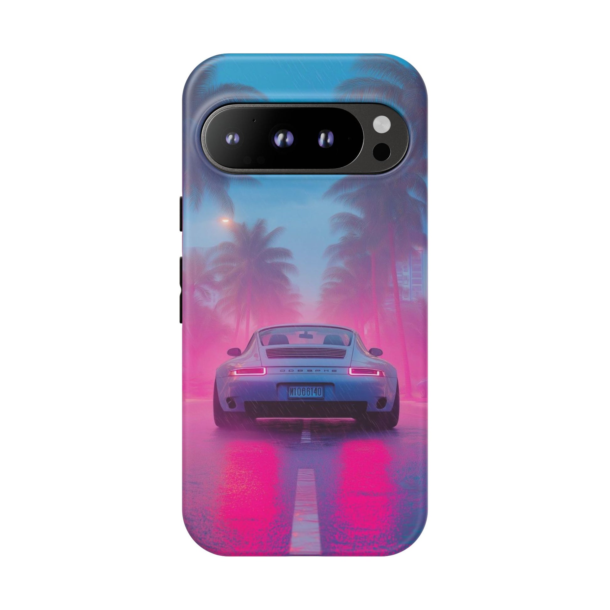 Miami Vice Porsche Phone Case for iPhone, Samsung Galaxy, & Pixel Phones