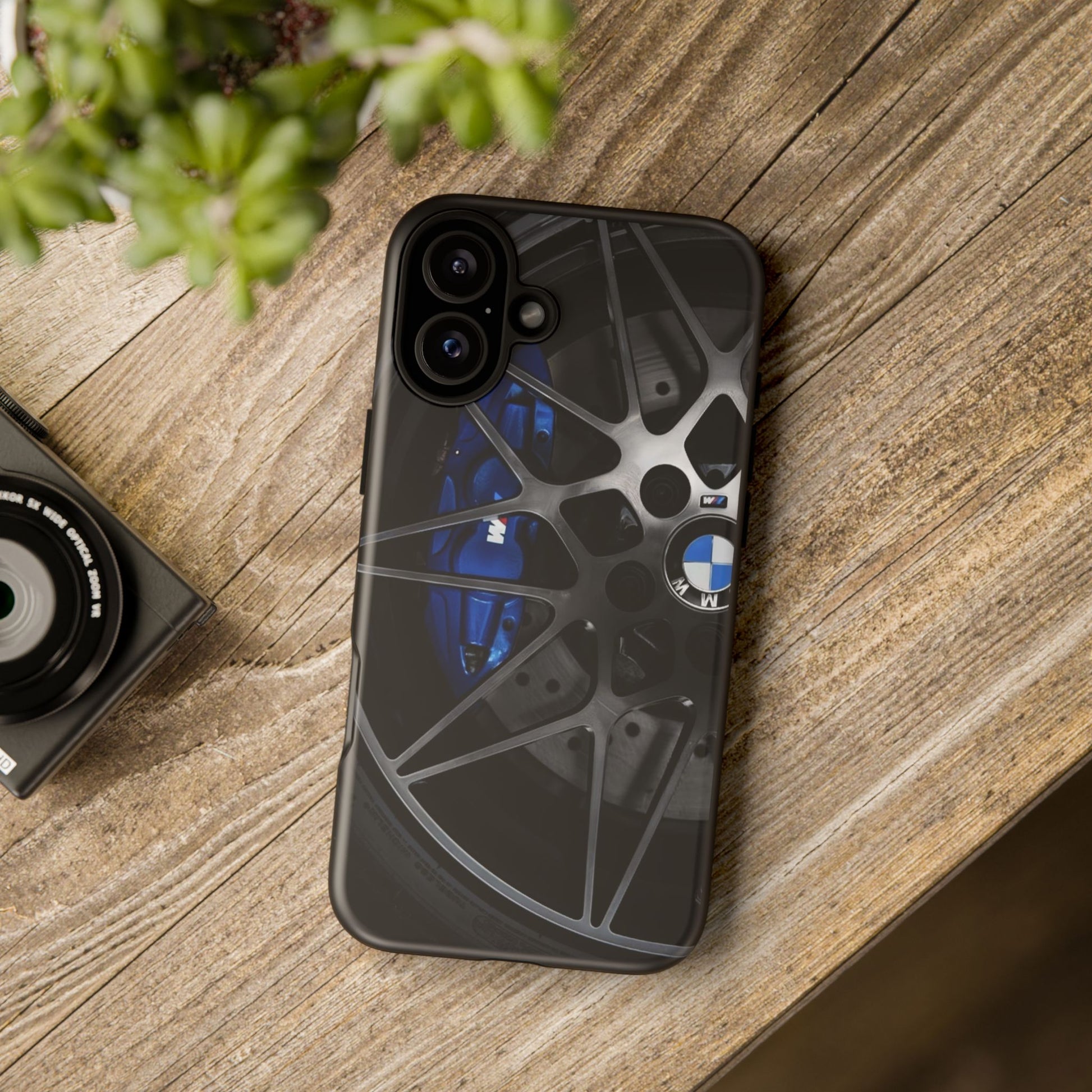 BMW M3 Racing Wheels Tough Cases for iPhones, Samsung, and Pixel