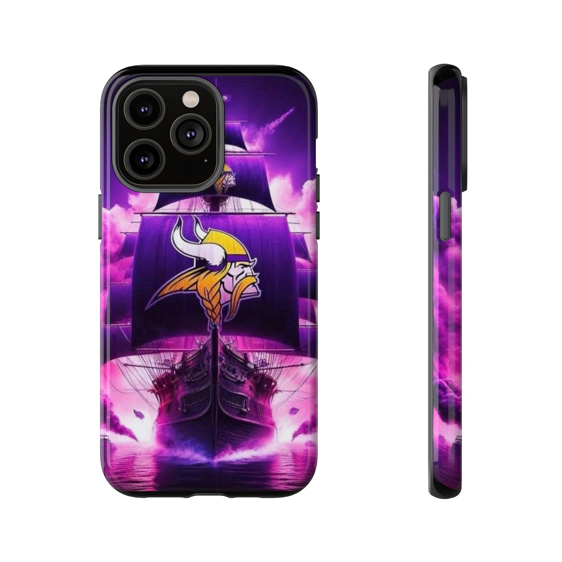 Minnesota Vikings Ship Football Phone Case, Tough Cases for iPhones, Samsung, and Pixel