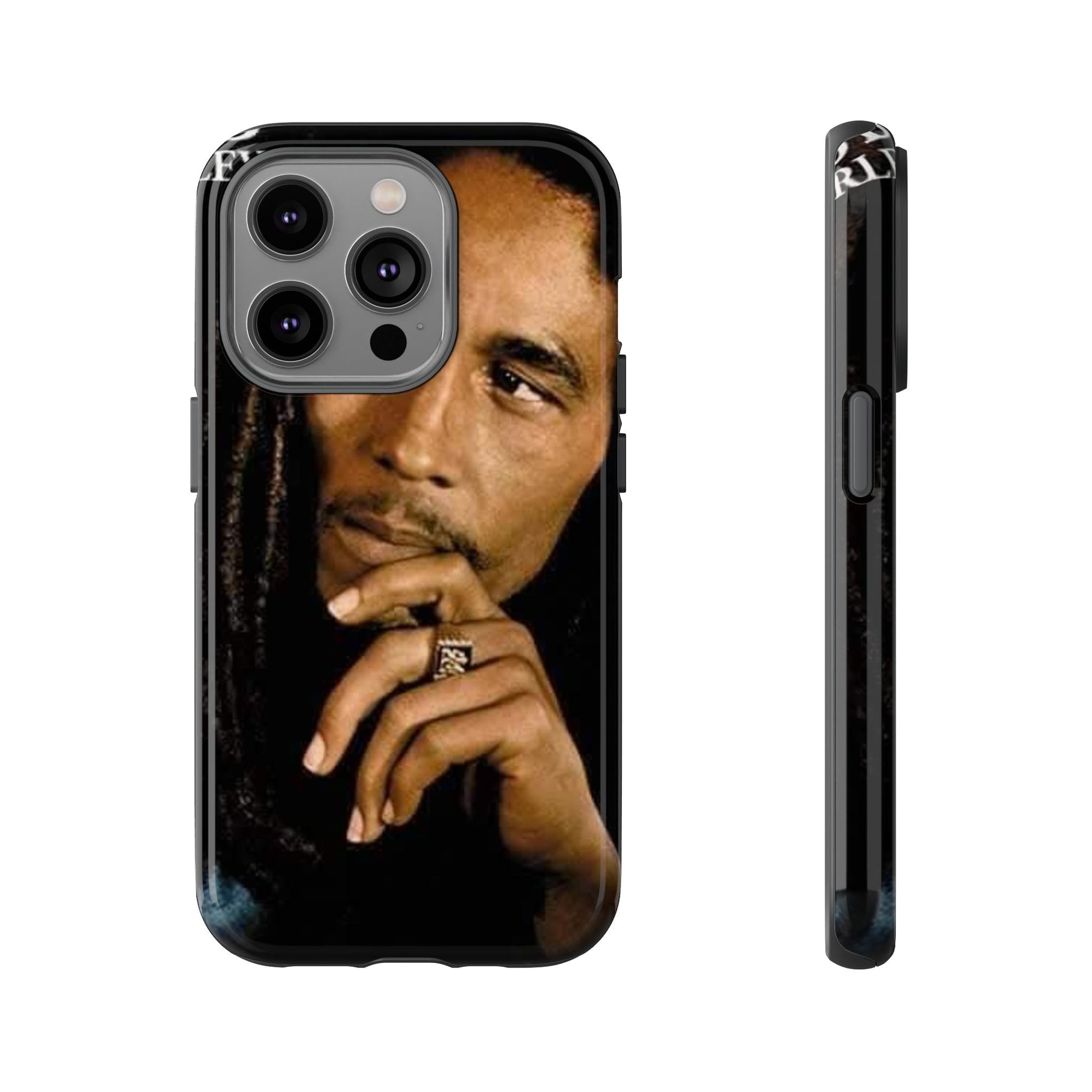 Marley Reggae Tough Cases for iPhones, Samsung, and Pixel