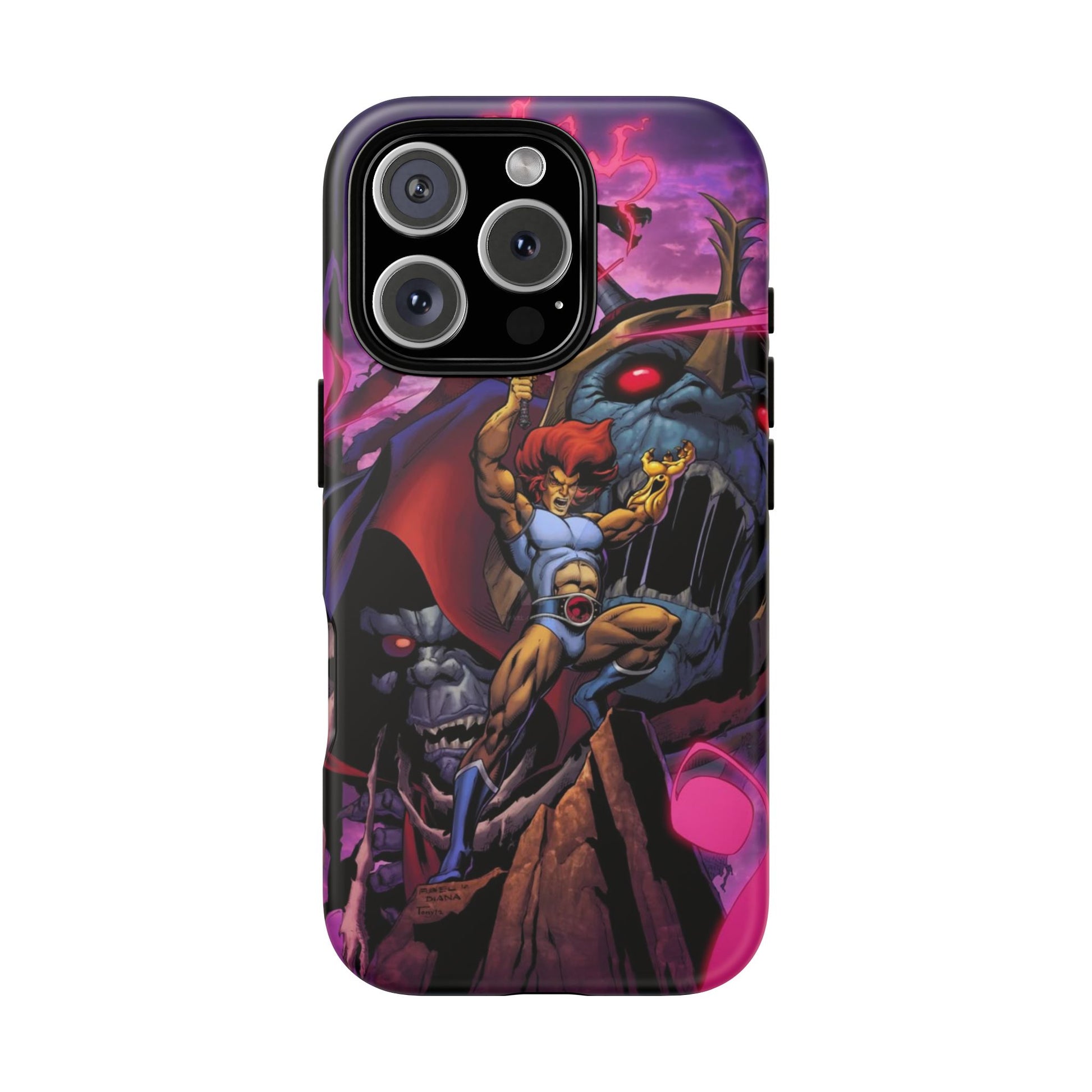 Thundercats Lion O x Mumra Tough Cases for iPhones, Samsung, and Pixel