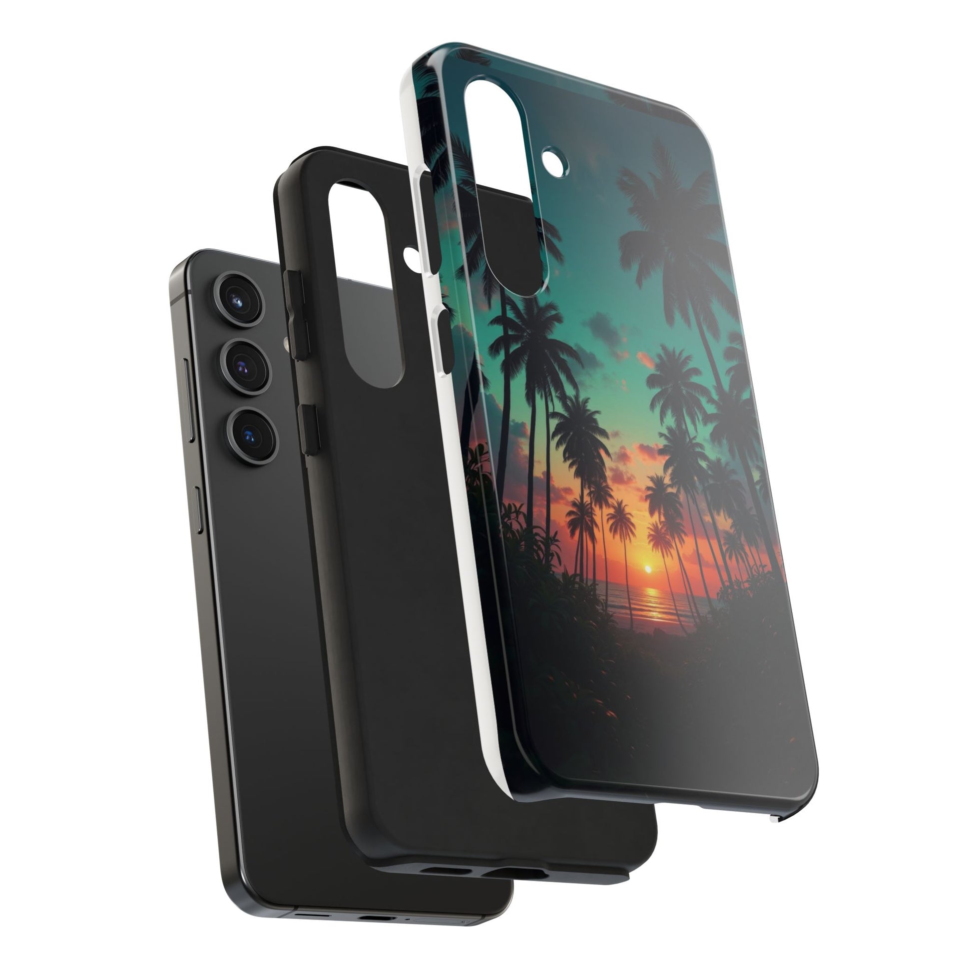 Beach Oasis Themed Tough Phone Cases for Iphones & Samsung Phones