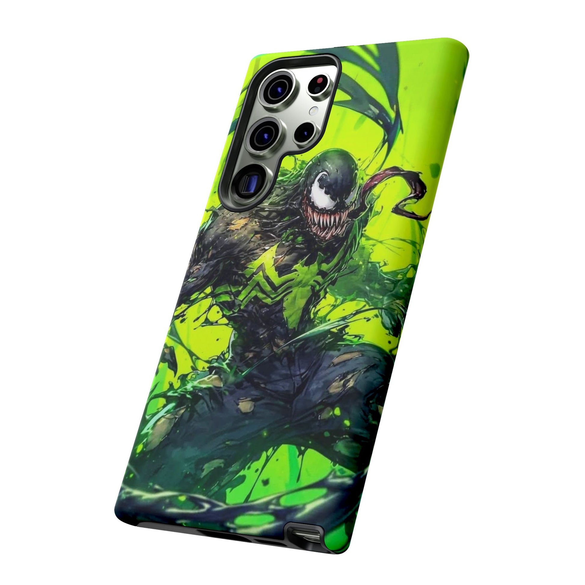 Evil Venom Phone Case, Tough Cases, Marvel Comics Phone for iPhones, Samsung, and Pixel