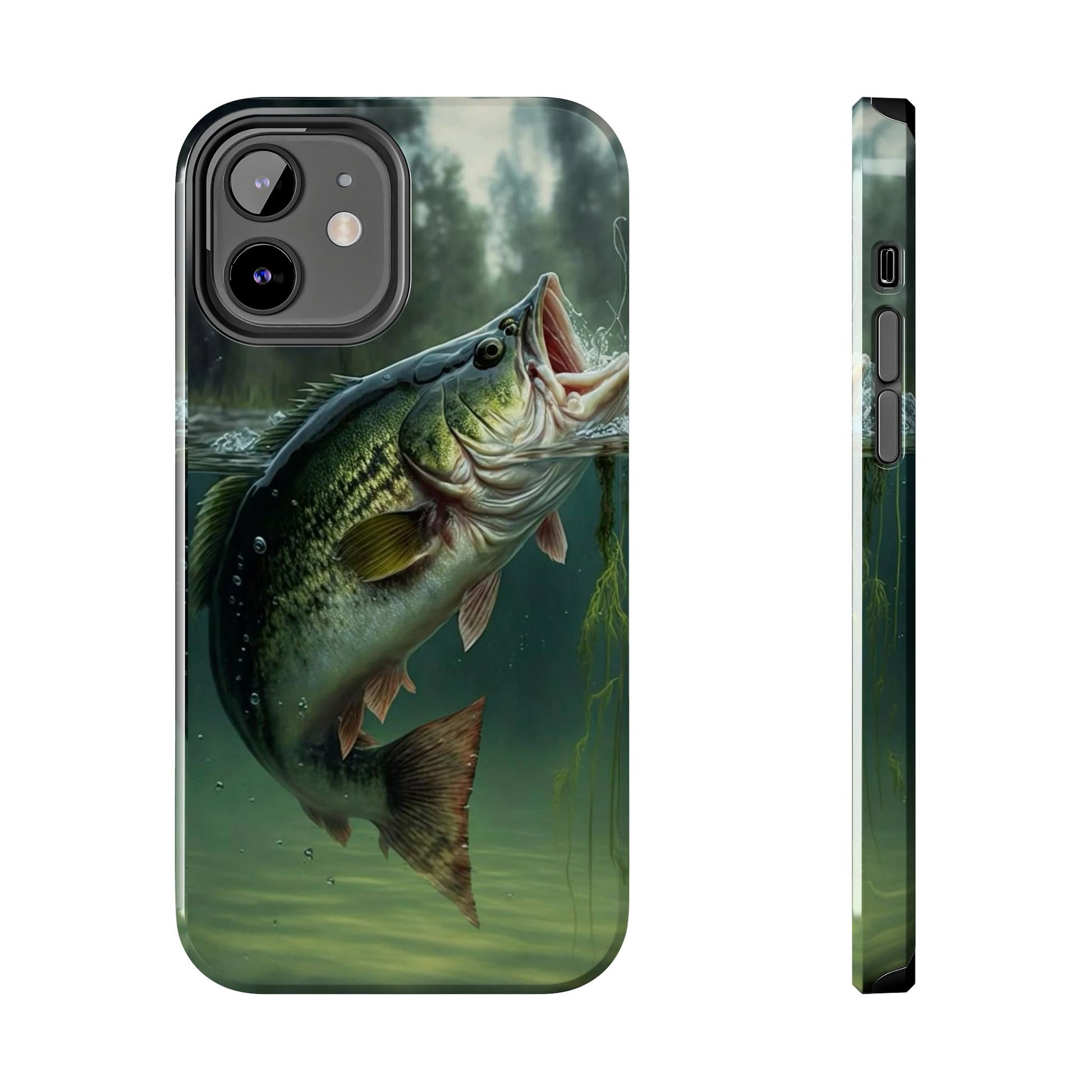 Large Mouth Bass Theme Phone Cases for iPhones & Samsung Phones