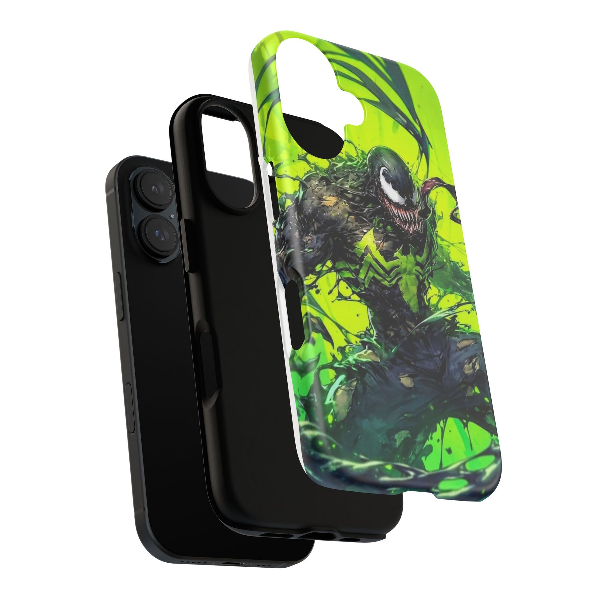 Evil Venom Phone Case, Tough Cases, Marvel Comics Phone for iPhones, Samsung, and Pixel