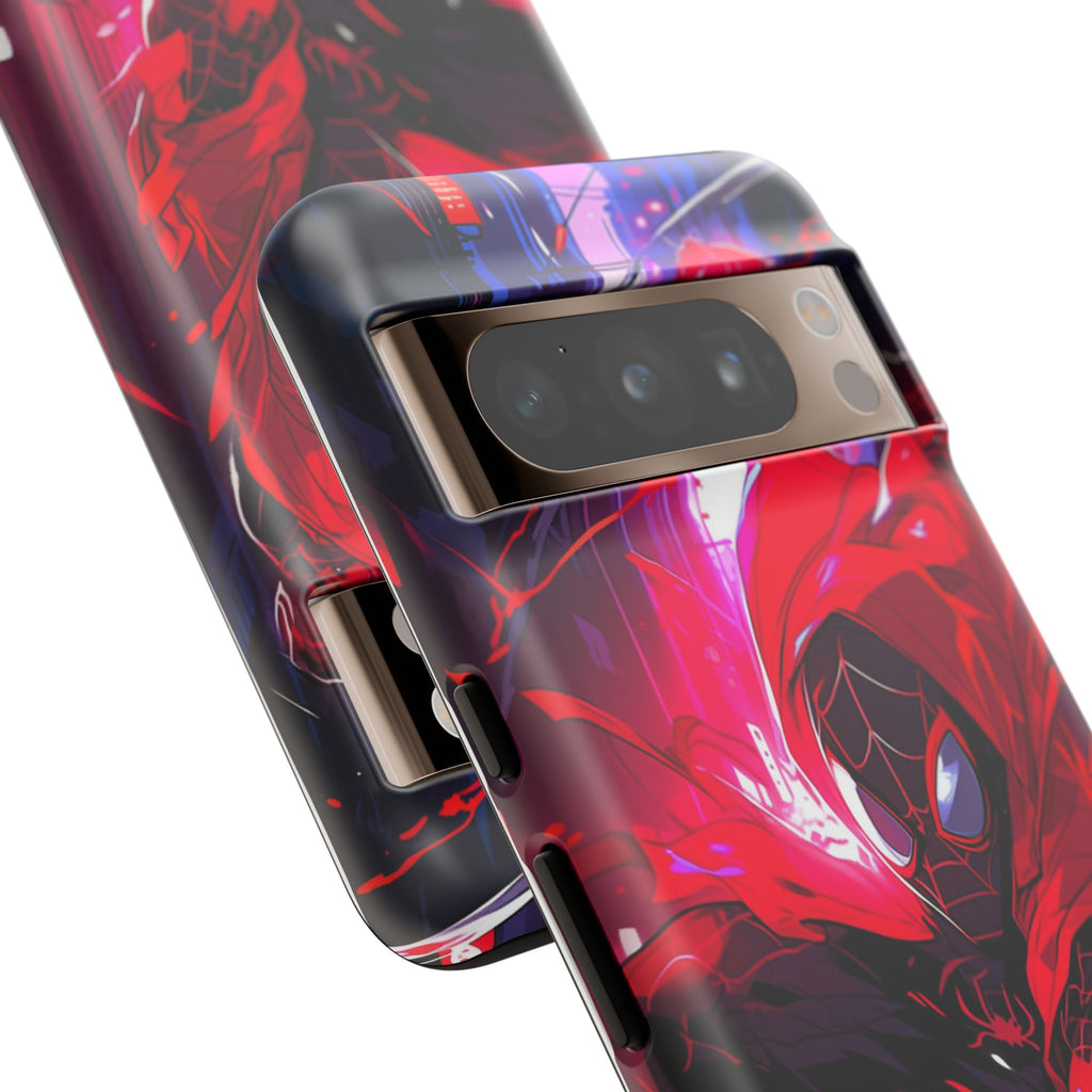 Miles Morales Spiderman Phone Case, Tough Cases for iPhones, Samsung, and Pixel