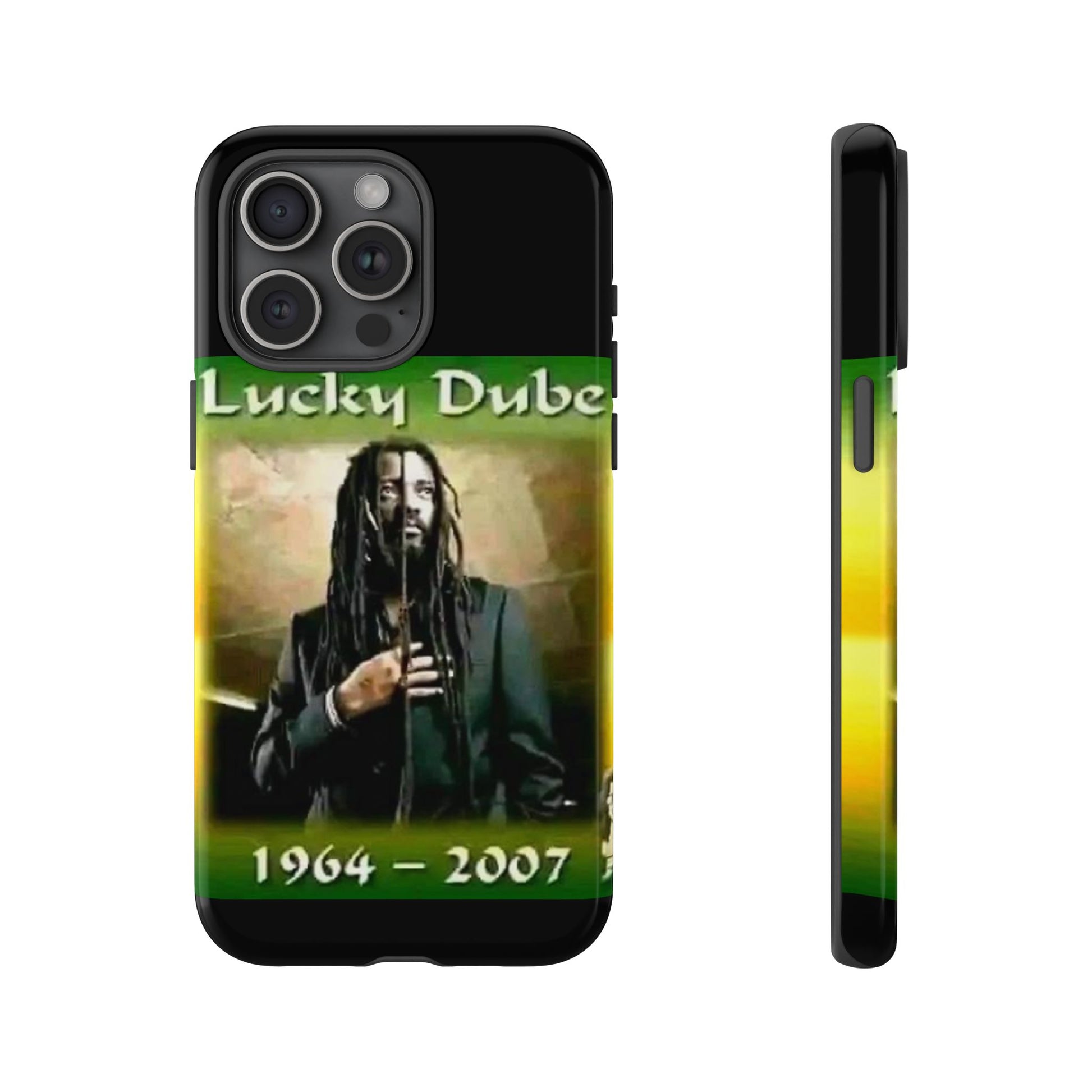 Lucky Dube Tough Cases for iPhones, Samsung, and Pixel