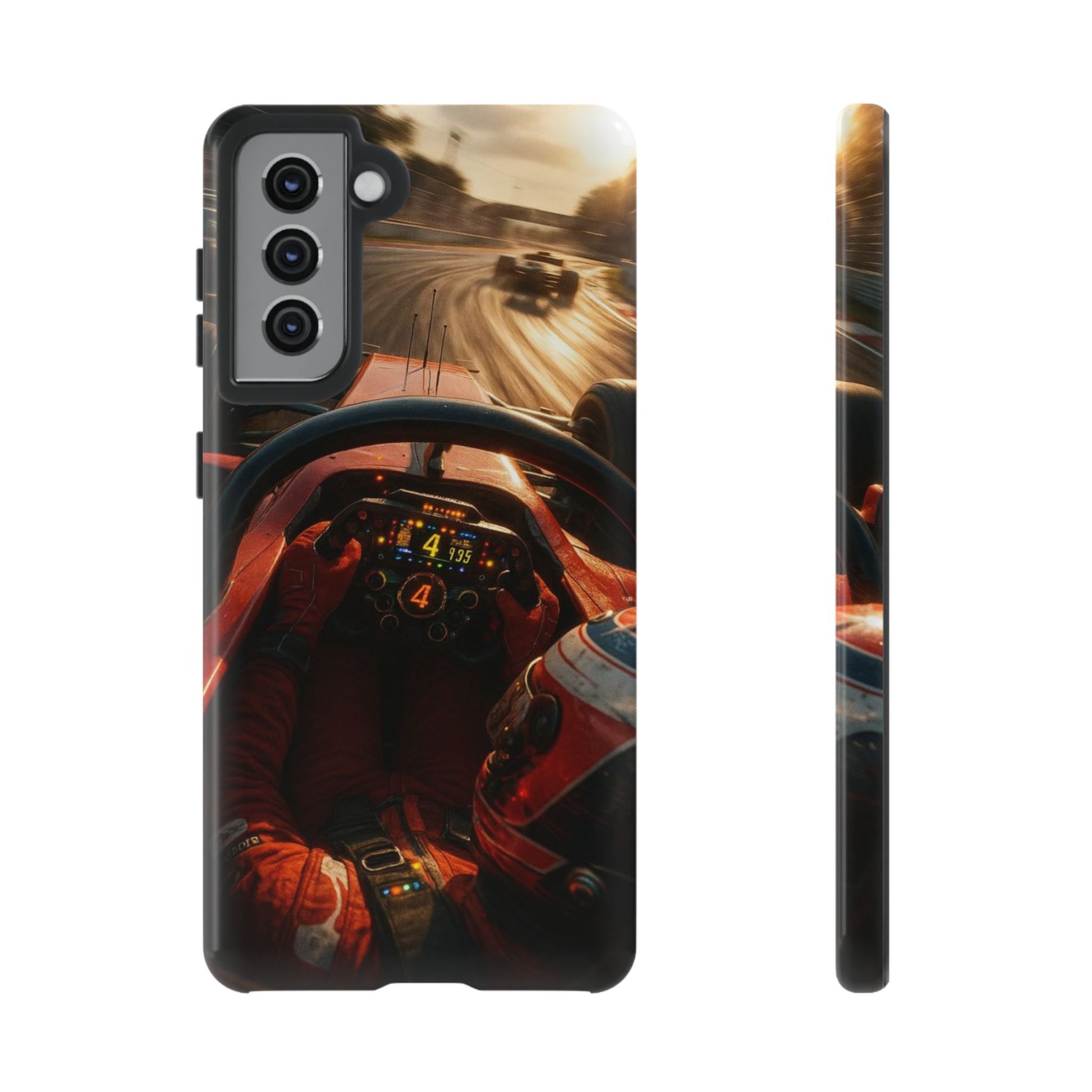 Formula 1 Cockpit Phone Case, Tough Cases for iPhones, Samsung, and Pixel