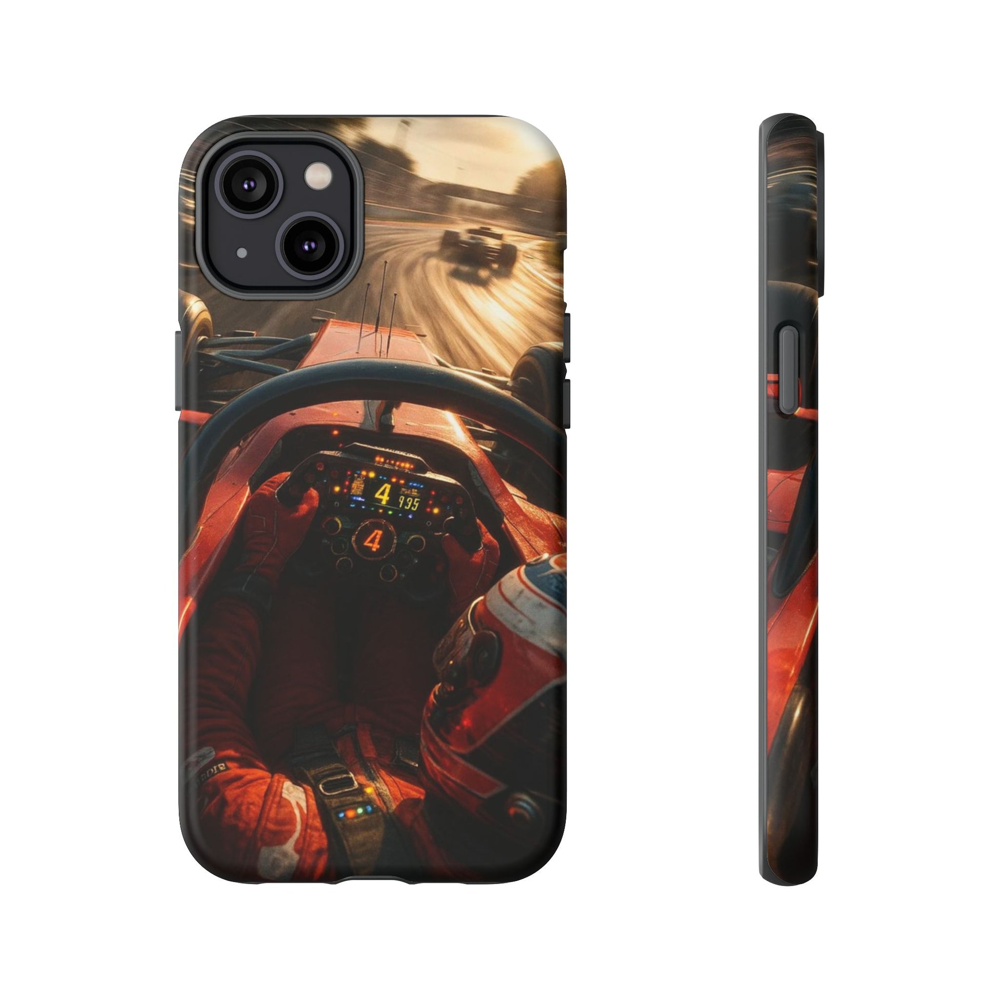 Formula 1 Cockpit Phone Case, Tough Cases for iPhones, Samsung, and Pixel