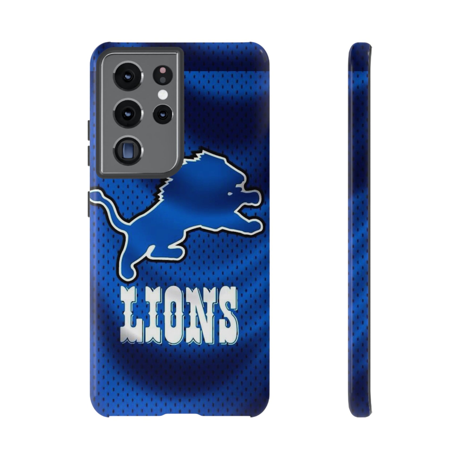 Detroit Lions Football Jersey Phone Case, Tough Cases for iPhones, Samsung, and Pixel