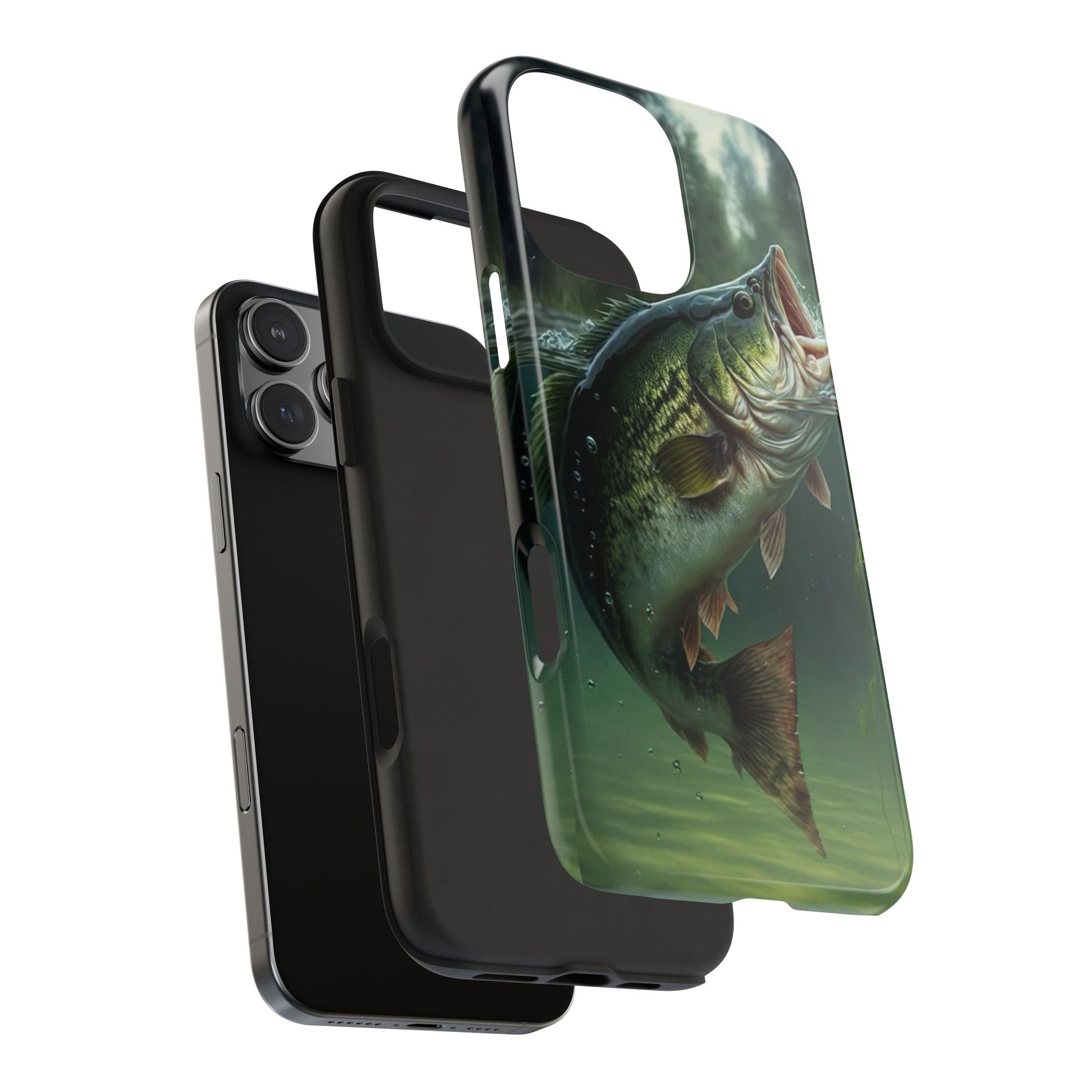 Large Mouth Bass Theme Phone Cases for iPhones & Samsung Phones
