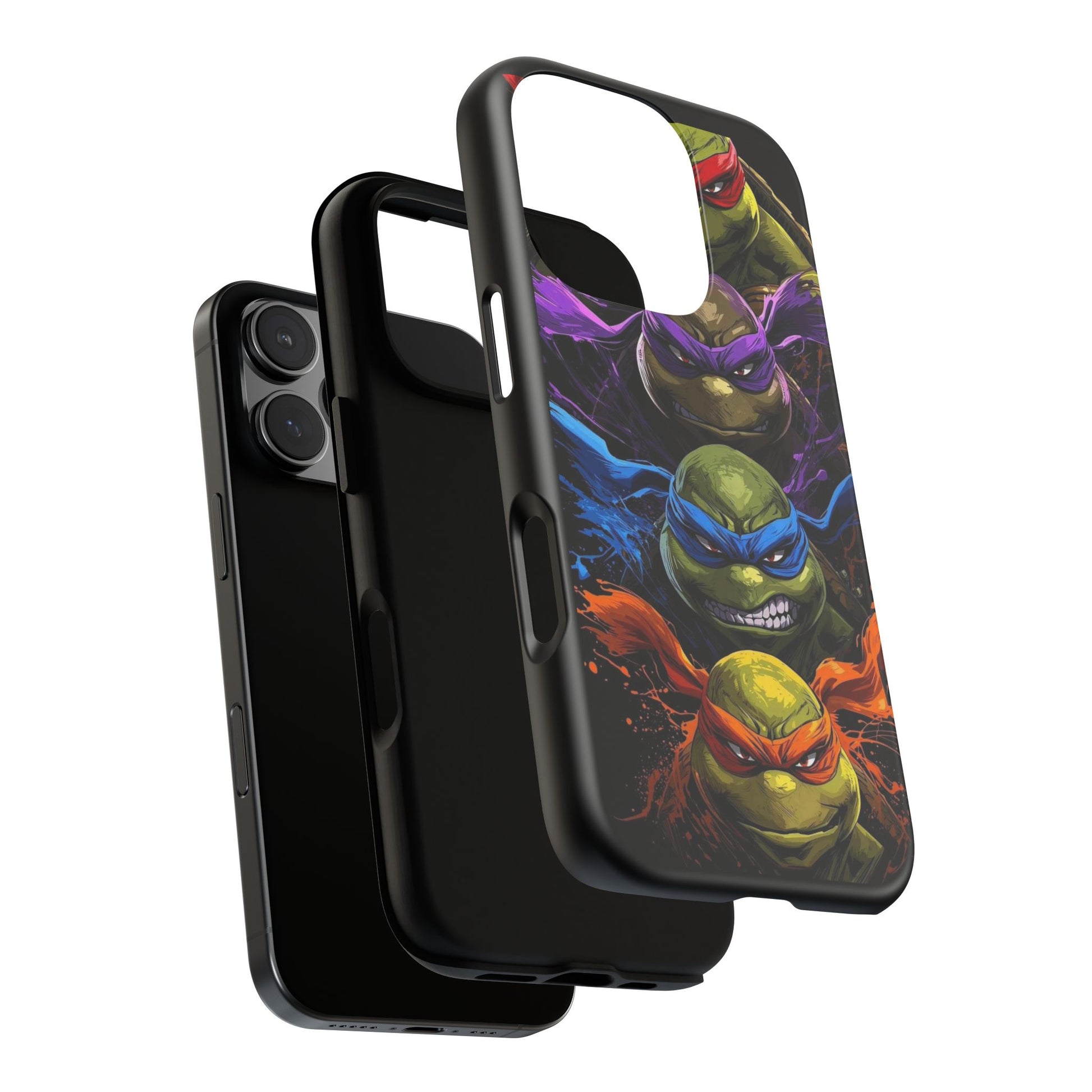 Ninja Turtles Tough Cases for iPhones, Samsung, and Pixel