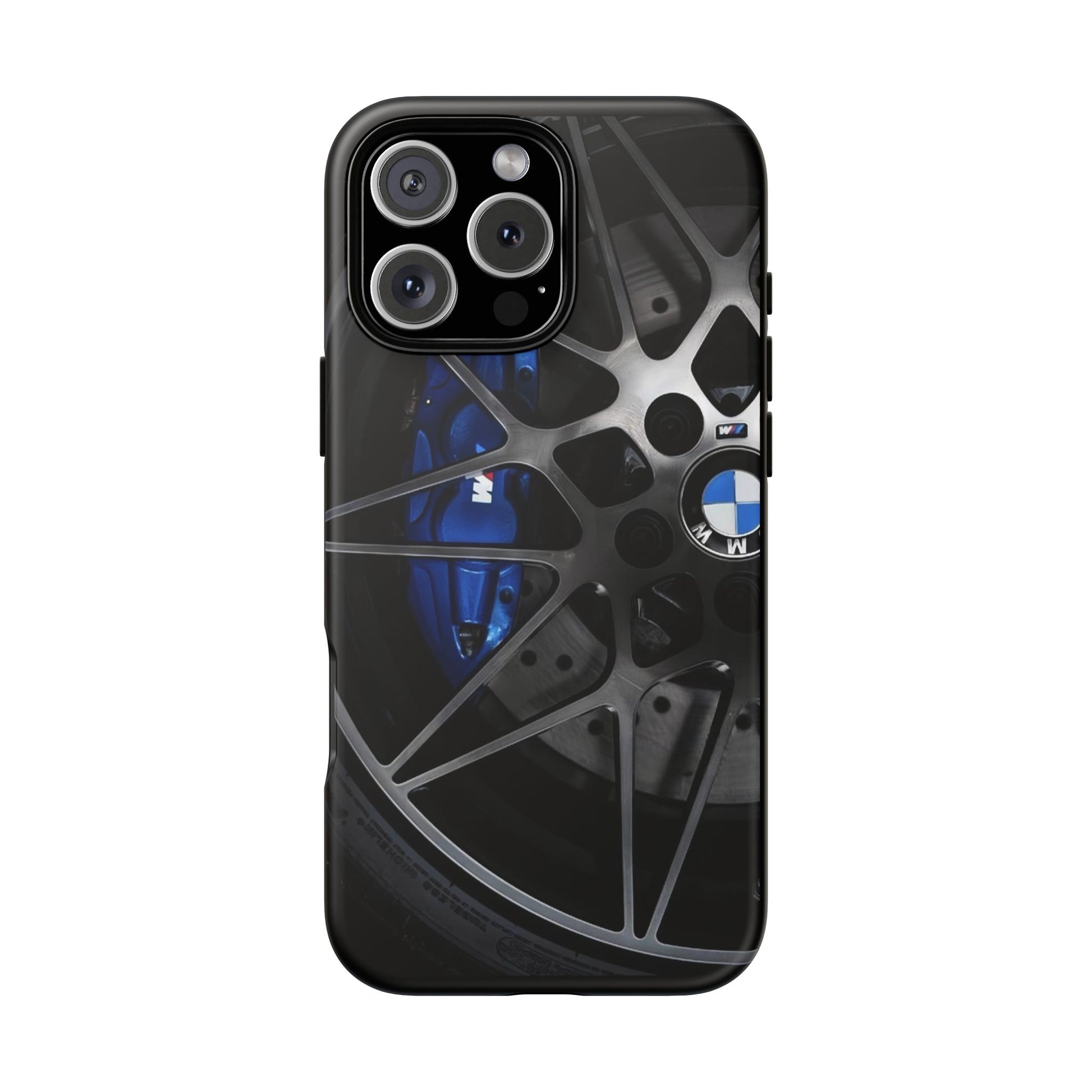 BMW M3 Racing Wheels Tough Cases for iPhones, Samsung, and Pixel