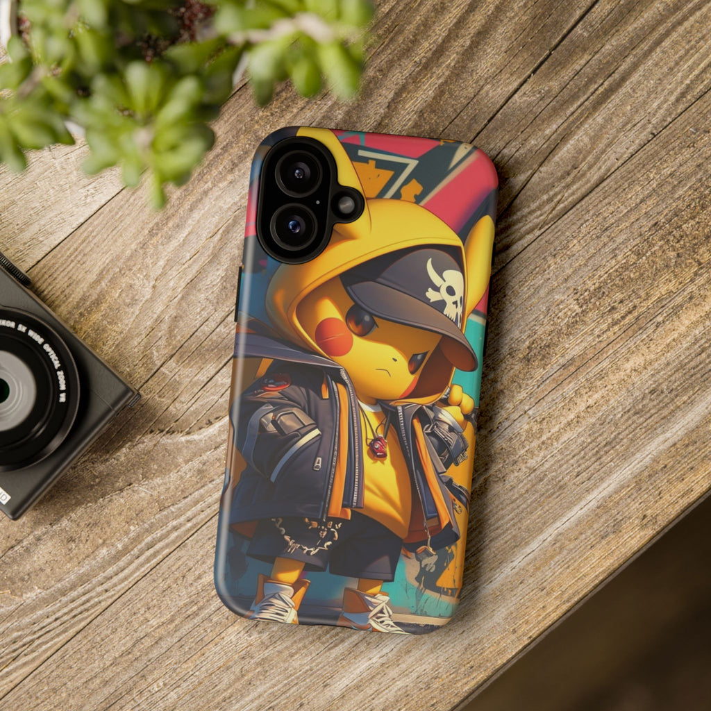 Cute Poke Bear Phone Case, Tough Cases for iPhones, Samsung, and Pixel