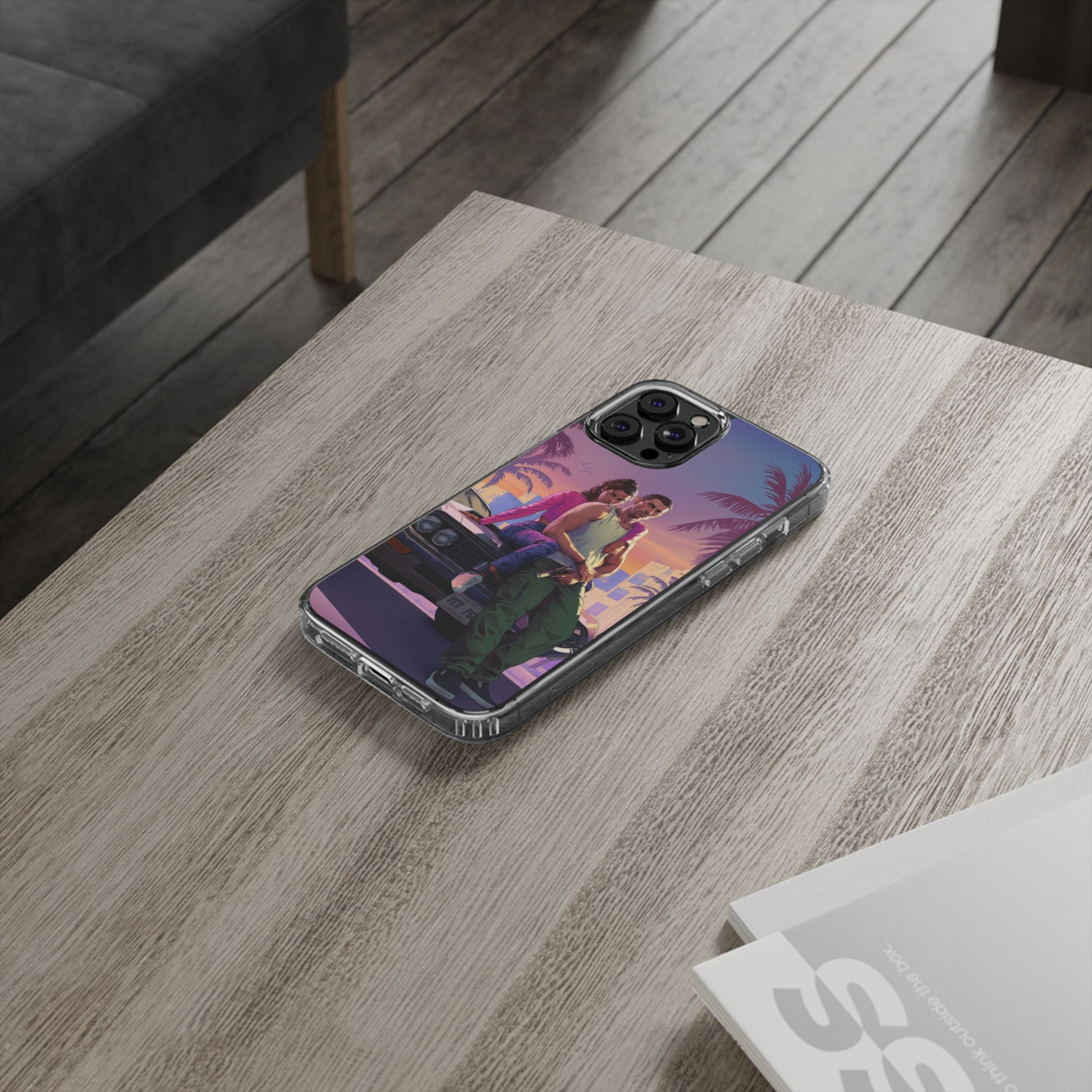 Grand Theft Game inspired Protective Iphone and Samsung case