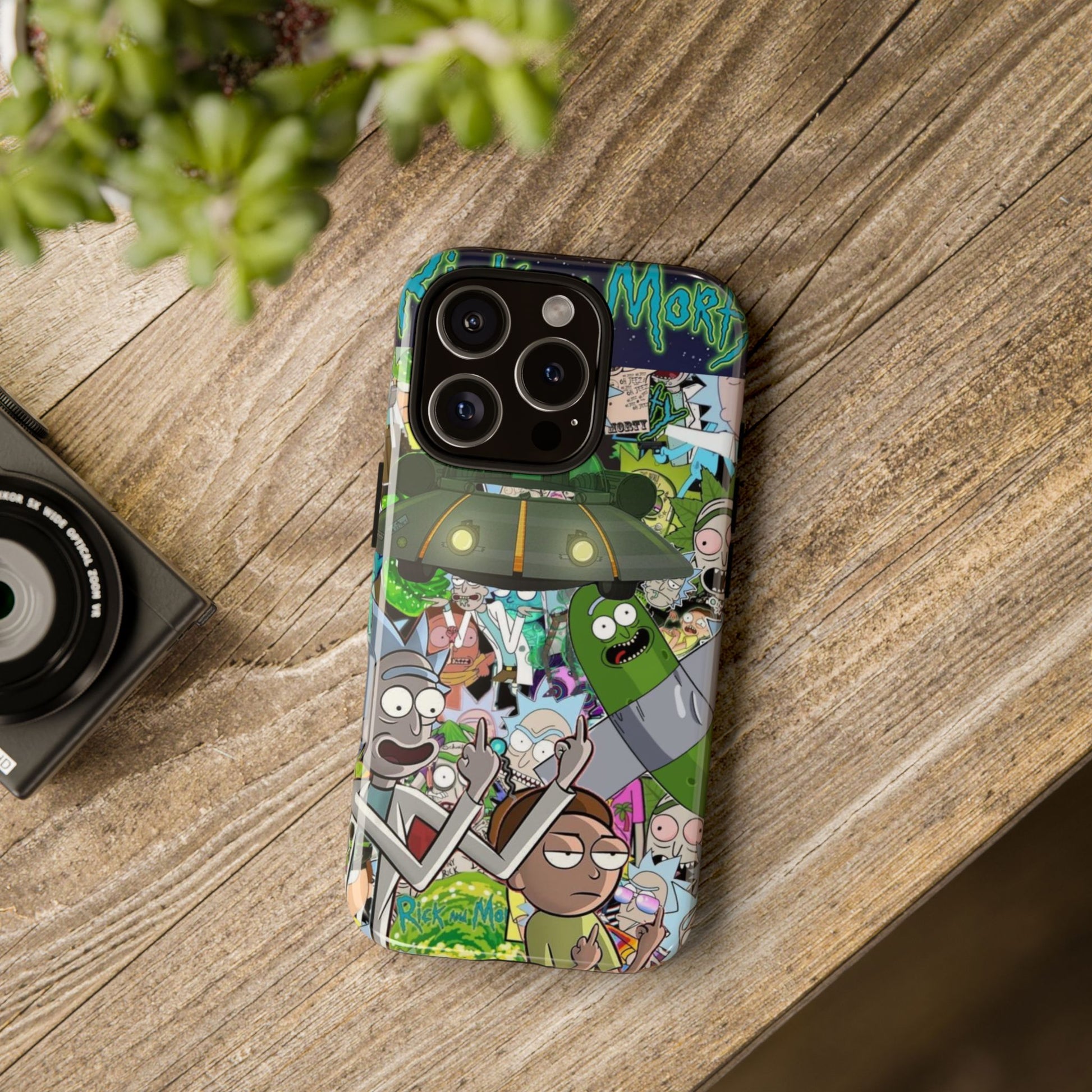 Rick and Morty Phone Case, Tough Cases for iPhones, Samsung, and Pixel