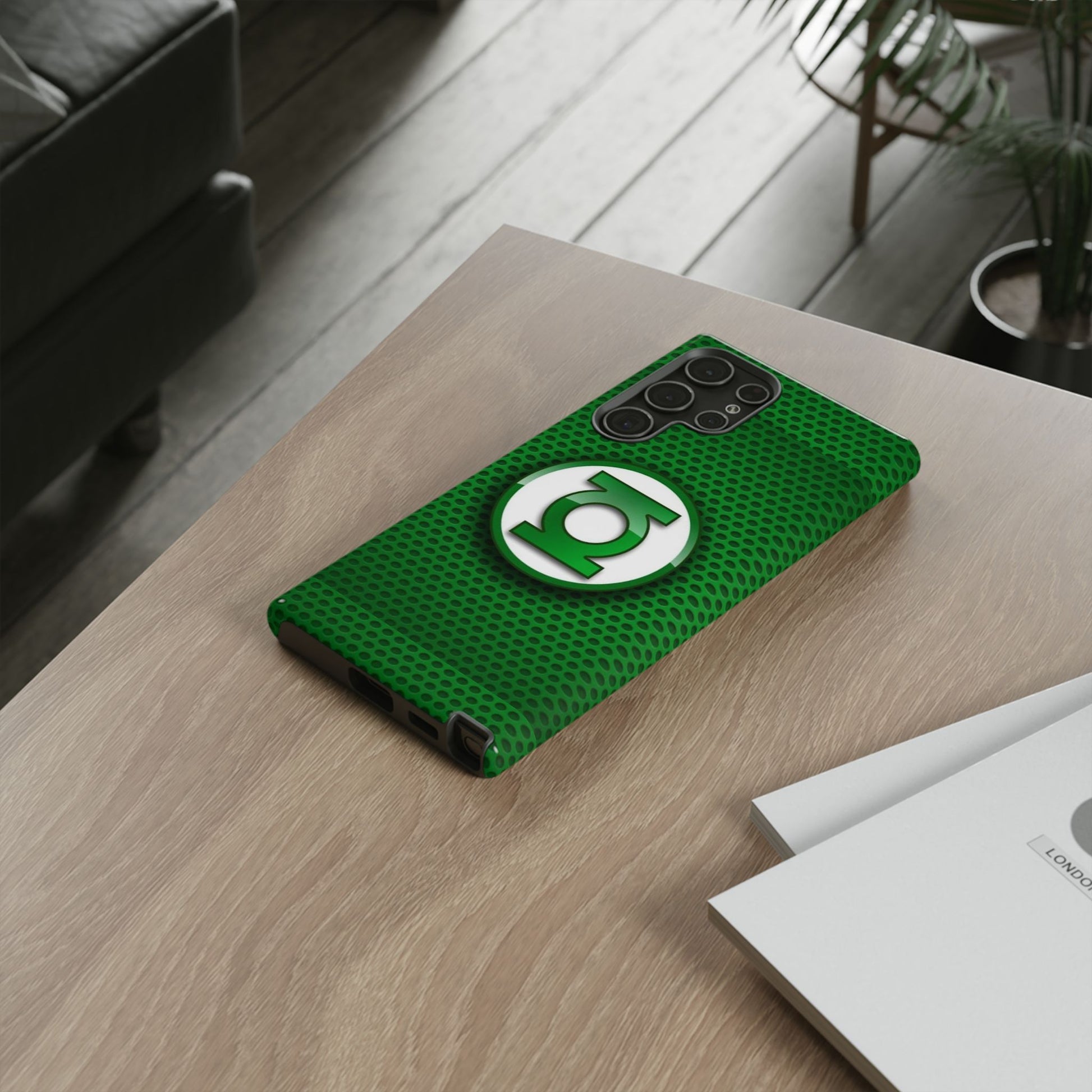 Green Lantern Logo Phone Case, Tough Cases, DC Case for iPhones, Samsung, and Pixel