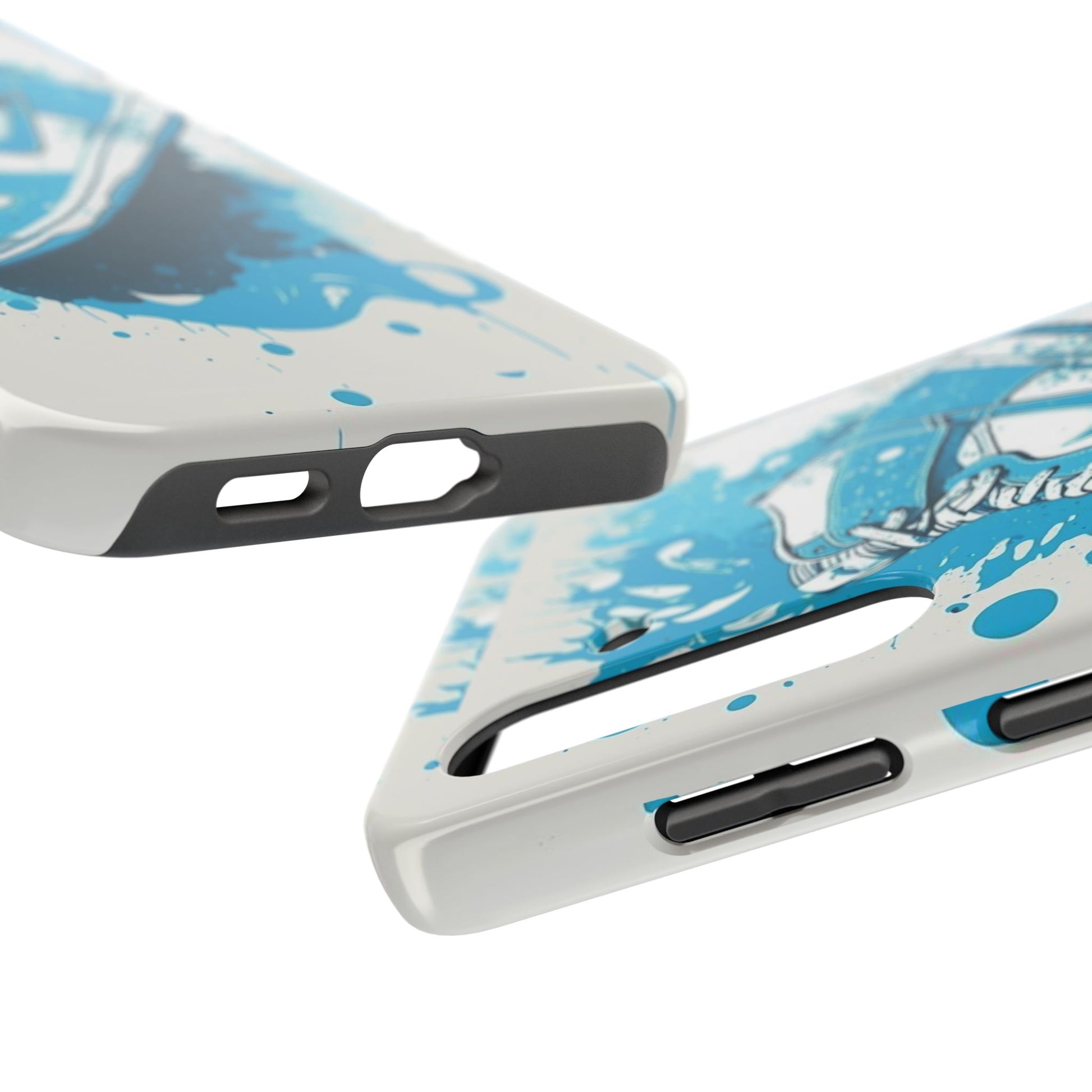 Baby Blue Jordan's Theme Phone Cases for Iphones & Samsung Phones
