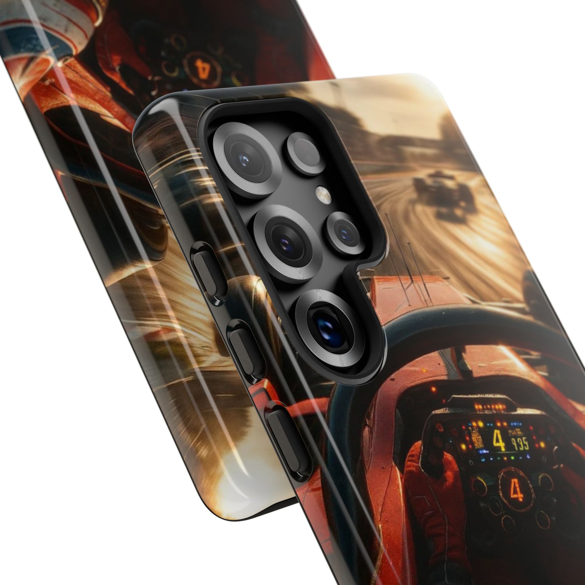 Formula 1 Cockpit Phone Case, Tough Cases for iPhones, Samsung, and Pixel