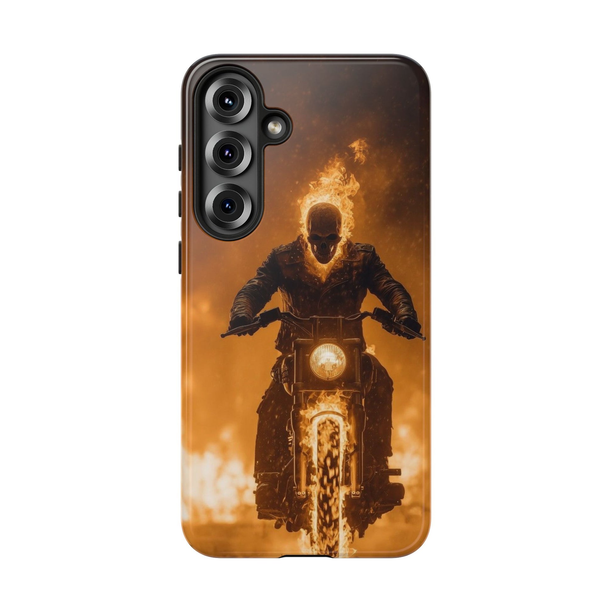 Marvel's Ghostrider Tough Cases for iPhones, Samsung, and Pixel