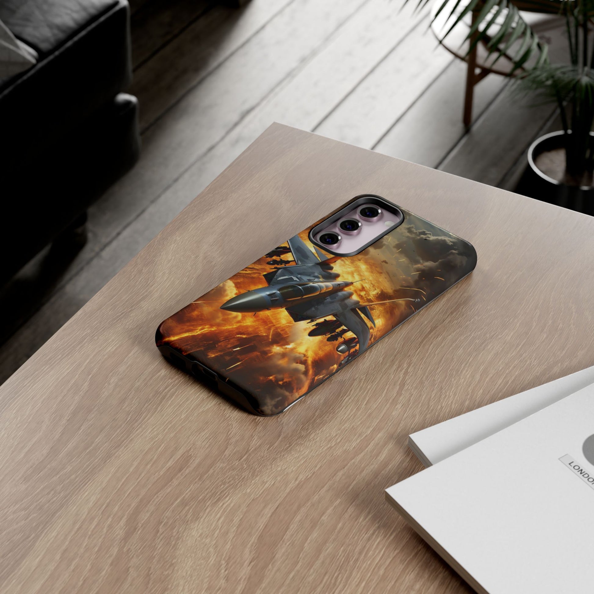 F-15 Fighter Jet Tough Cases for iPhones, Samsung, and Pixel