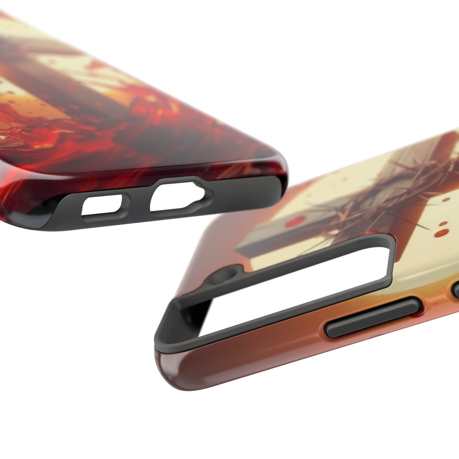 Blood of Christ Christian Theme Phone Cases for iPhones & Samsung Phones