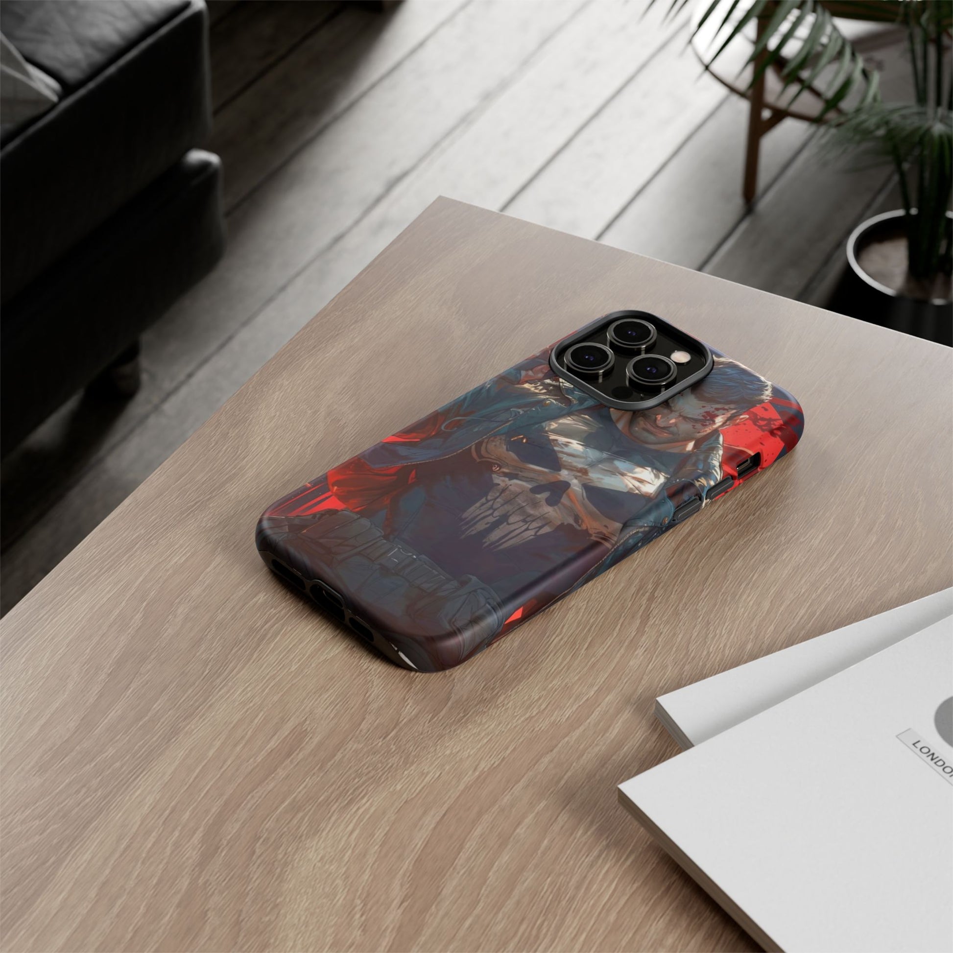 Punisher Tough Cases for iPhones, Samsung, and Pixel