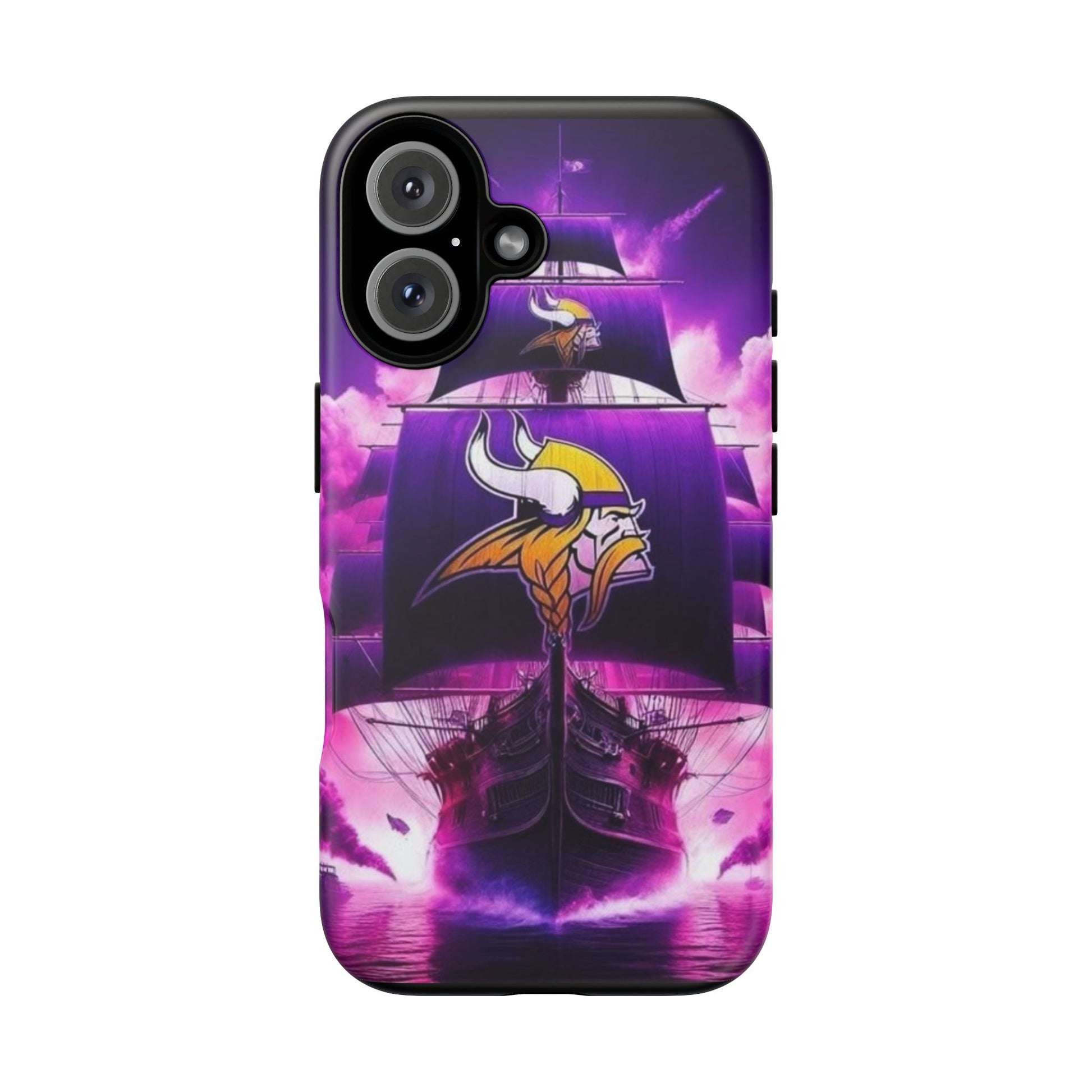 Minnesota Vikings Ship Football Phone Case, Tough Cases for iPhones, Samsung, and Pixel