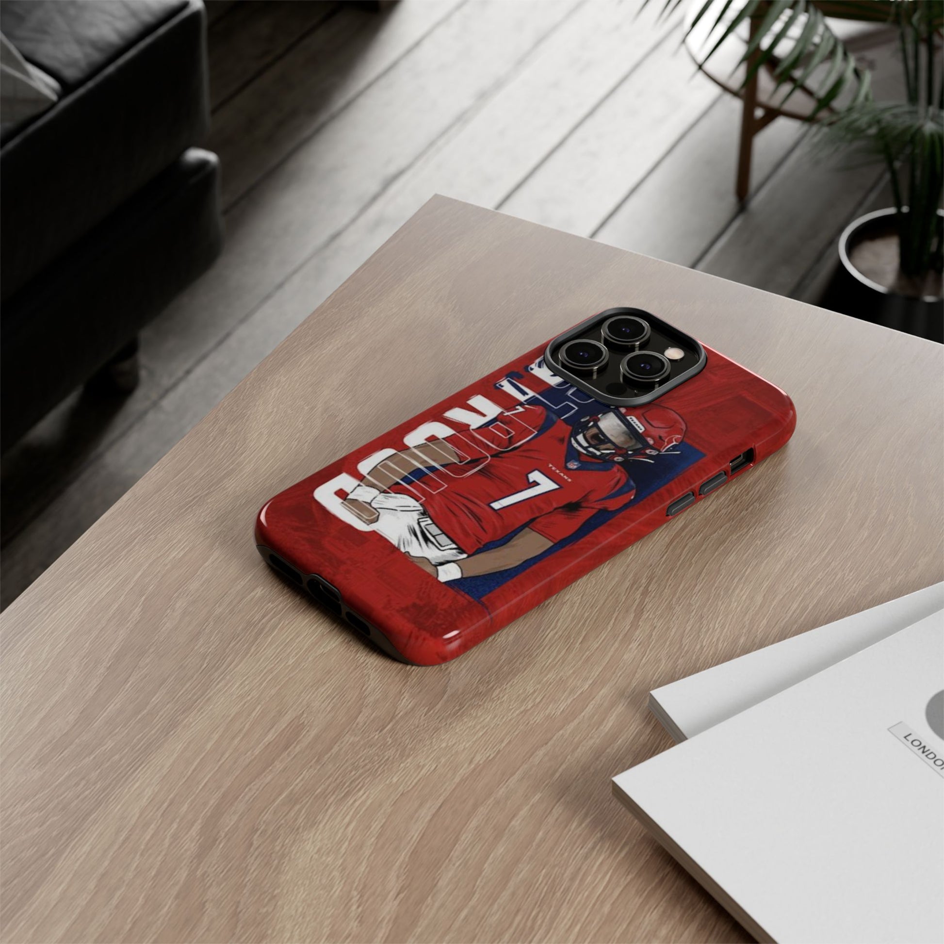 Houston Texans Football CJ Stroud Tough Cases for iPhones, Samsung, and Pixel
