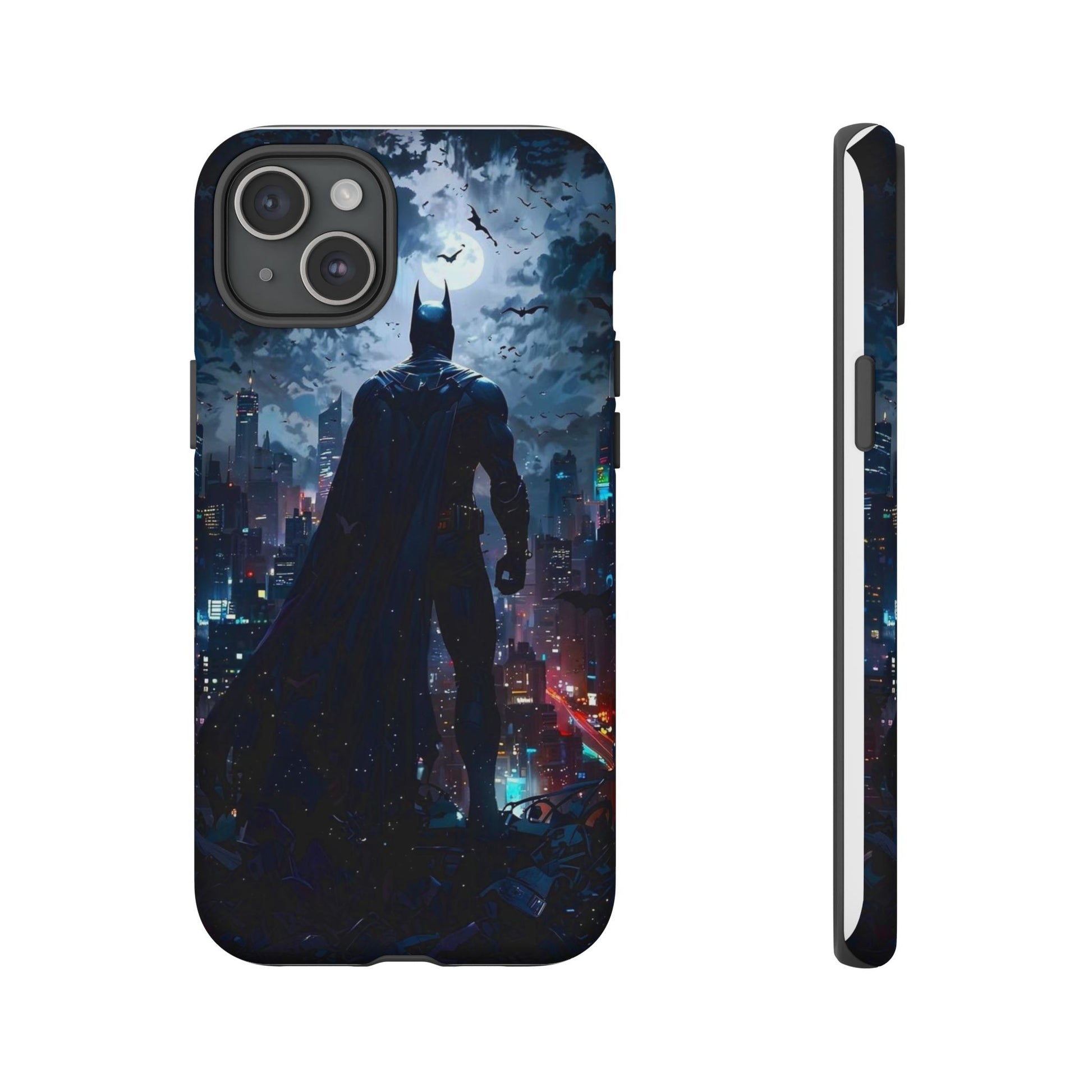Gotham City Batman Tough Cases for iPhones, Samsung, and Pixel