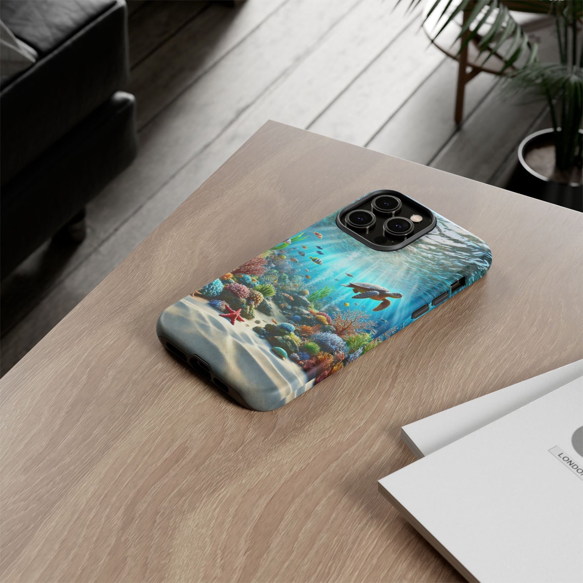 Under Sea Landscape Tough Cases for iPhones, Samsung, and Pixel