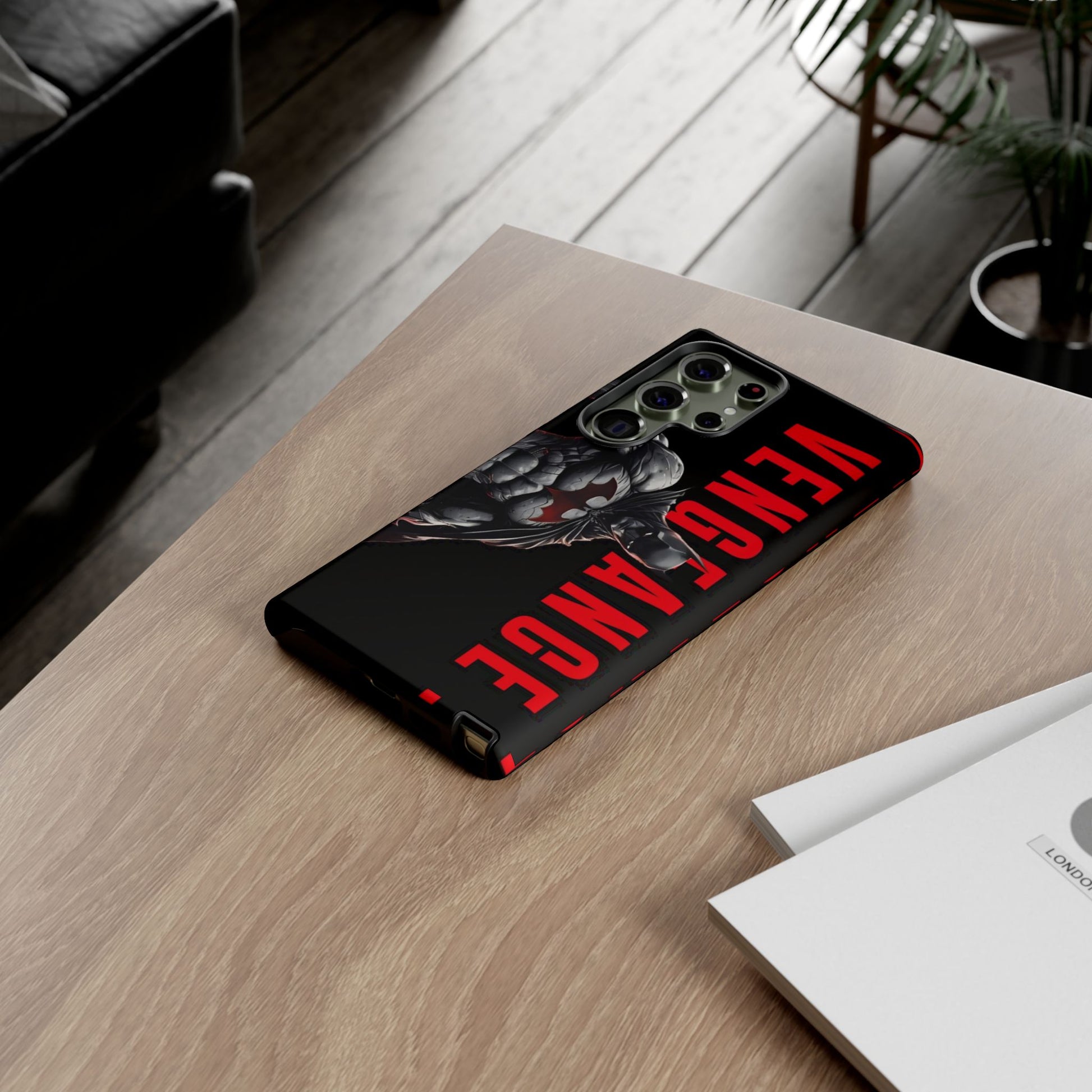 DC Comics Batman Vengence Tough Cases for iPhones, Samsung, and Pixel