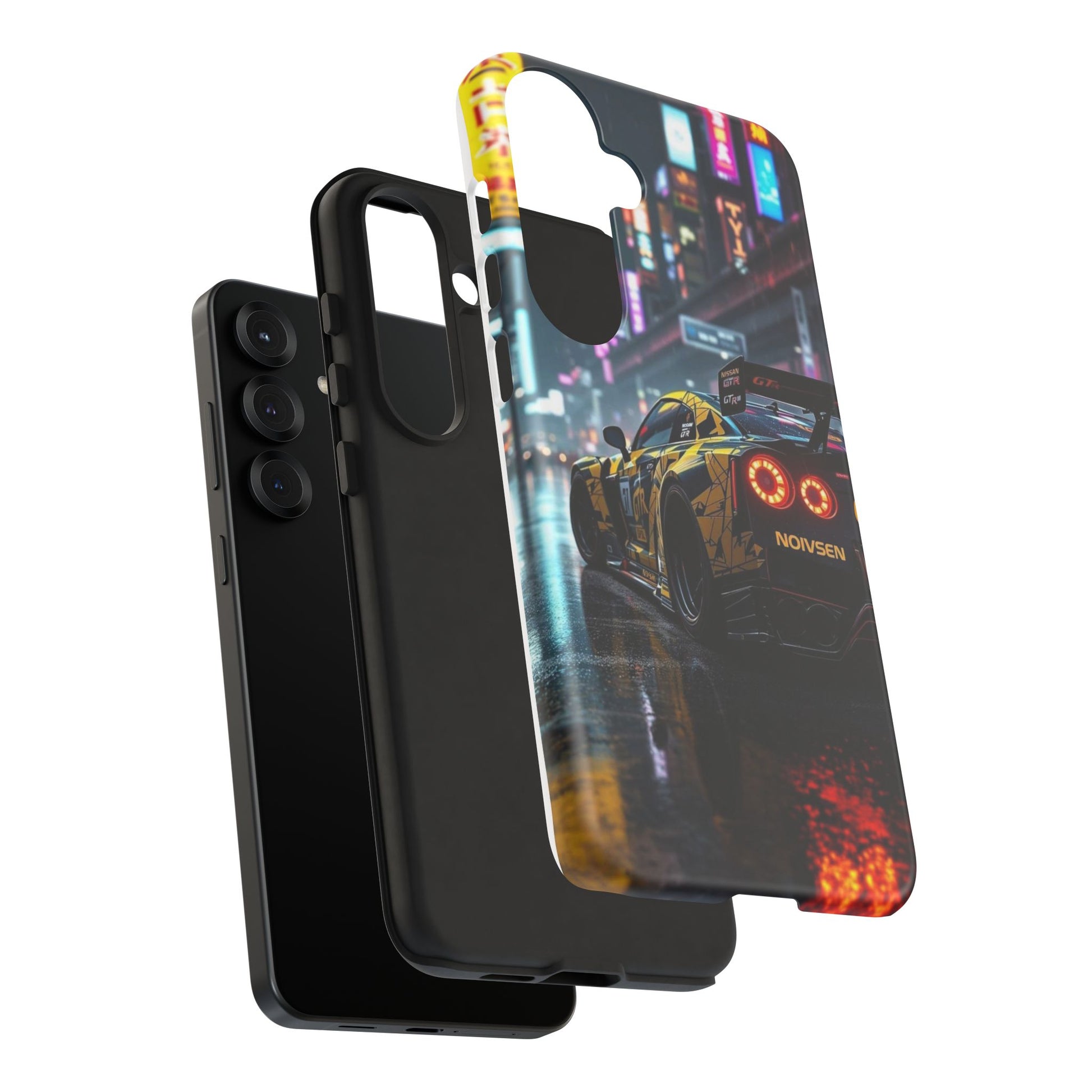Nissan GTR in Japan Art Tough Cases for iPhones, Samsung, and Pixel