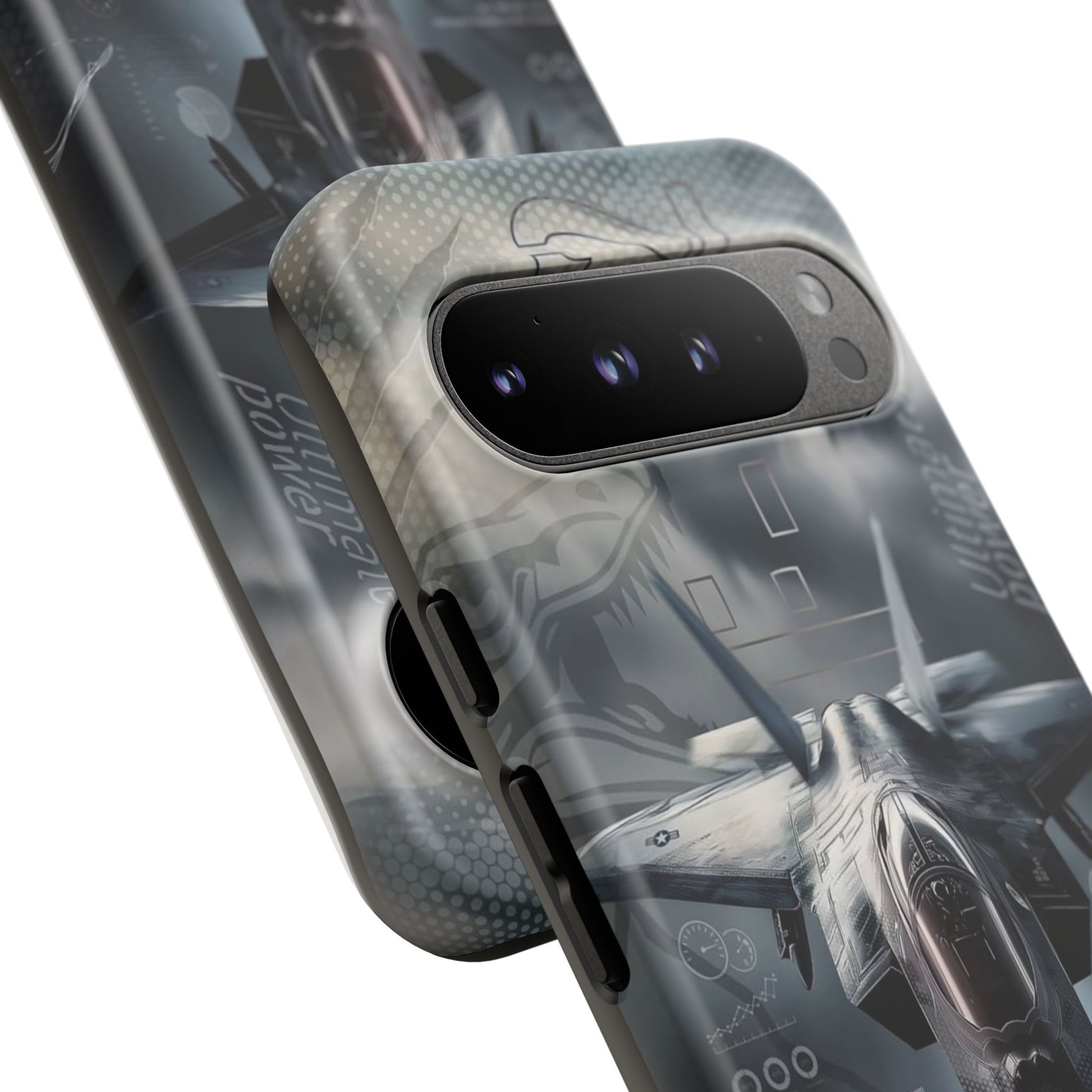F-22 Raptor Fighter Jet Tough Cases for iPhones, Samsung, and Pixel