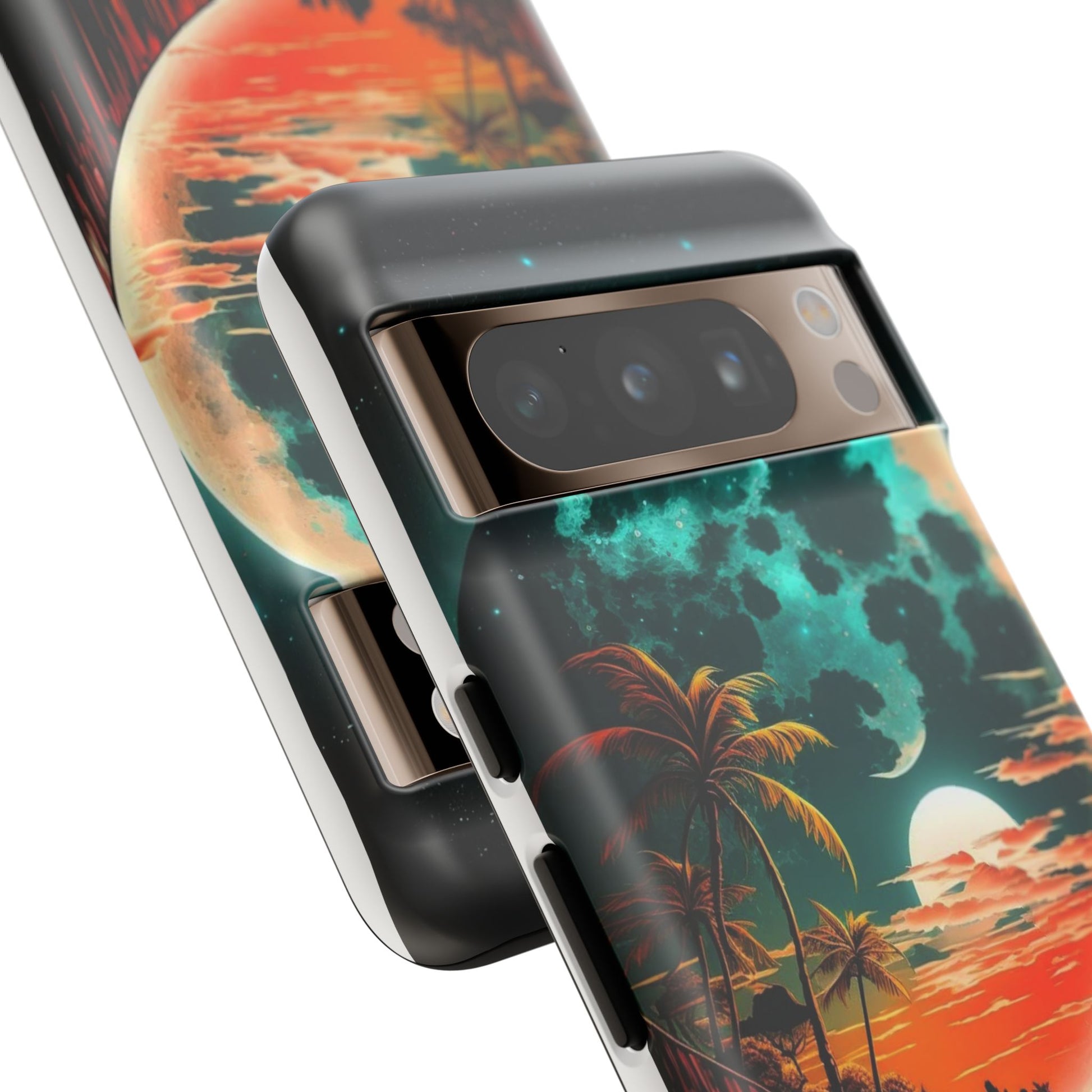 Fantasy Beach Sunset Landscape Phone Case for iPhone, Samsung Galaxy, & Pixel Phones