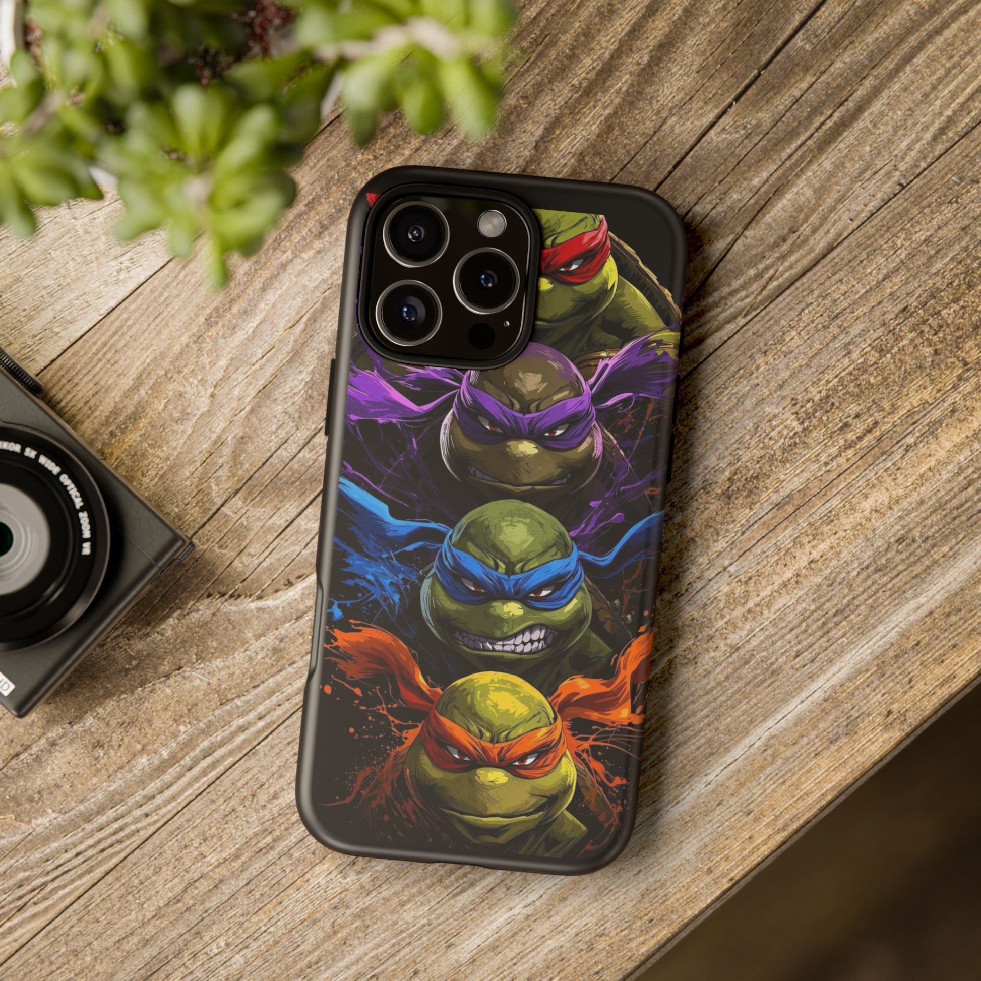 Ninja Turtles Tough Cases for iPhones, Samsung, and Pixel