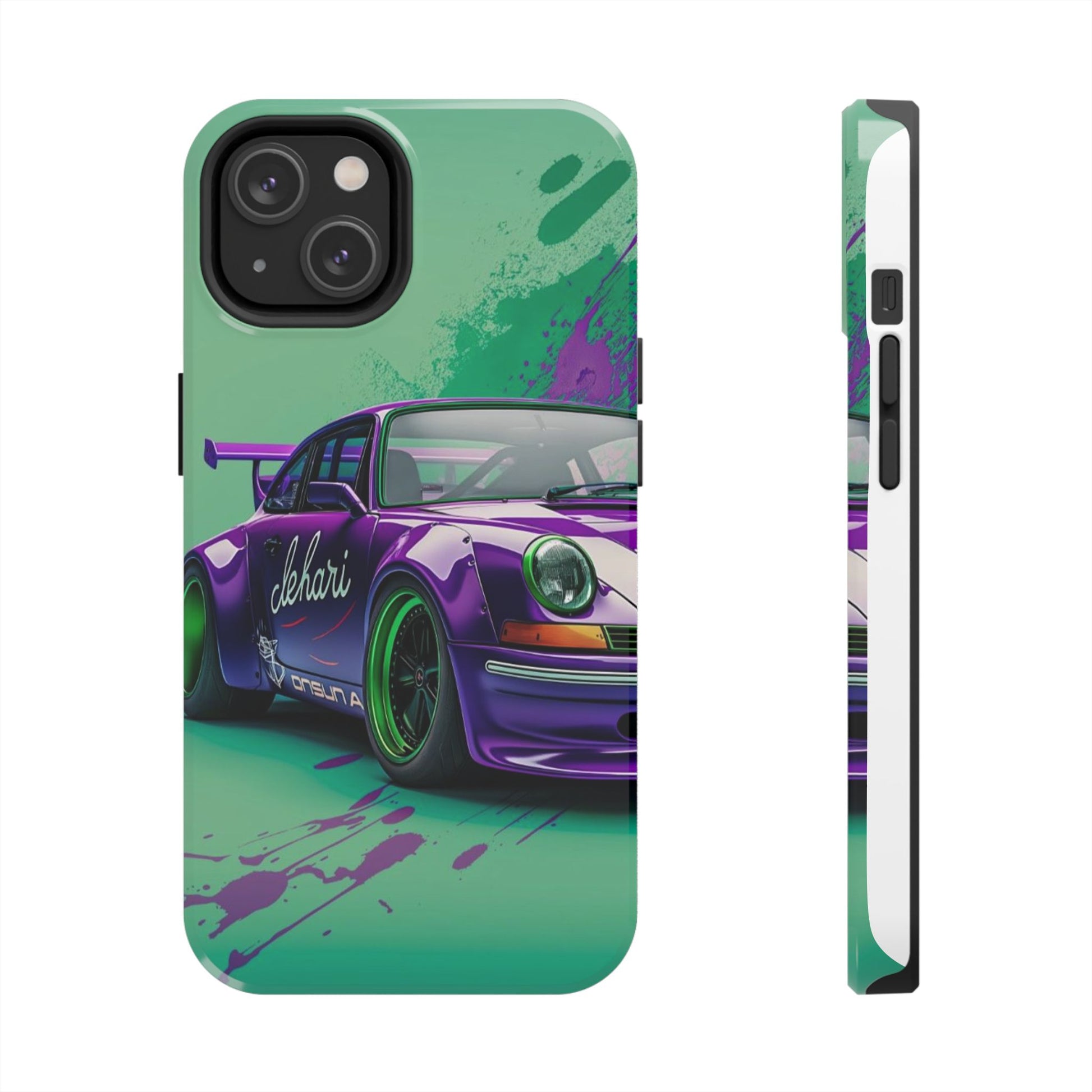 Purple 911 Carerra GT Theme Phone Case for iPhone & Samsung Galaxy Phones