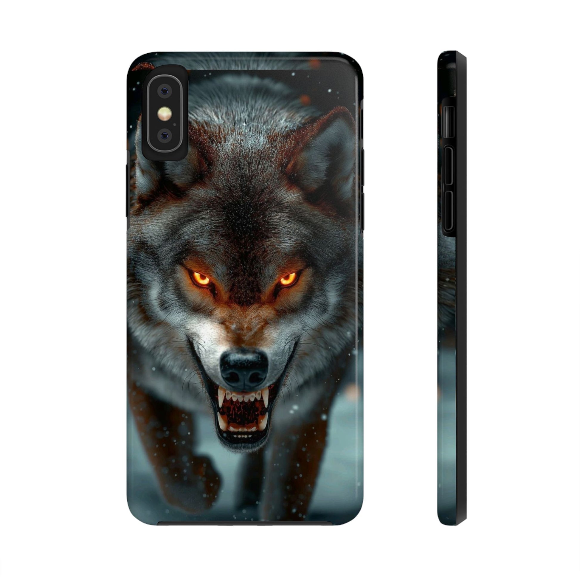 Alpha Male Wolf Themed Tough Phone Cases for Iphones & Samsung Phones