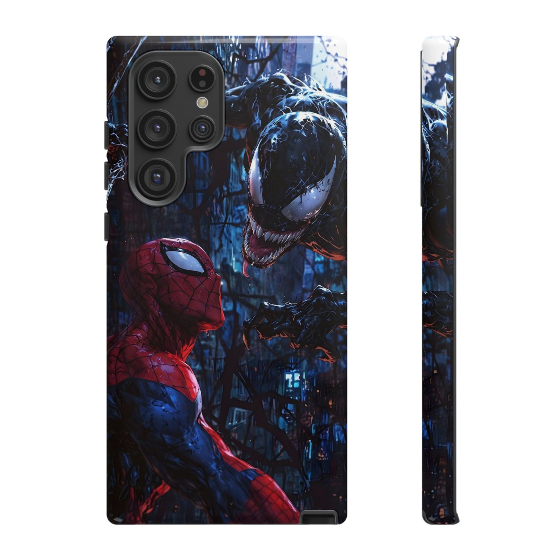 Venom x Spiderman Phone Case, Tough Cases for iPhones, Samsung, and Pixel