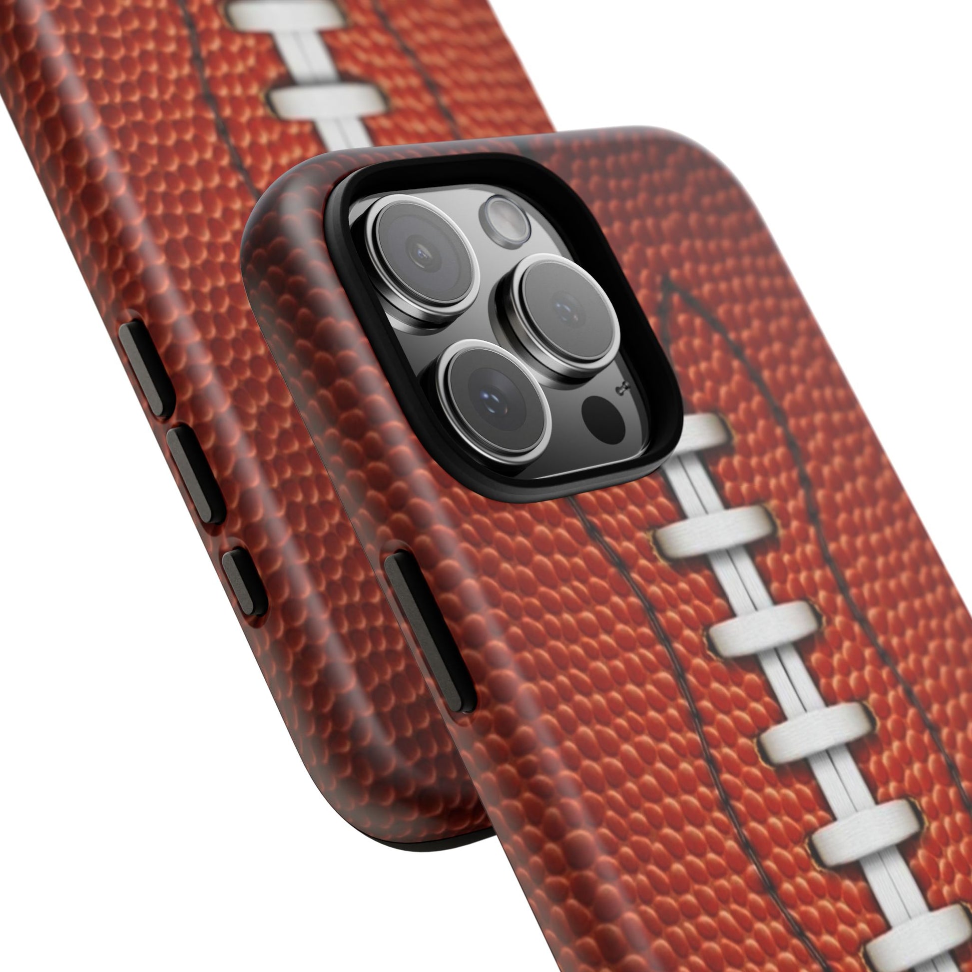 Football Pigskin Print Tough Cases for iPhones, Samsung, and Pixel