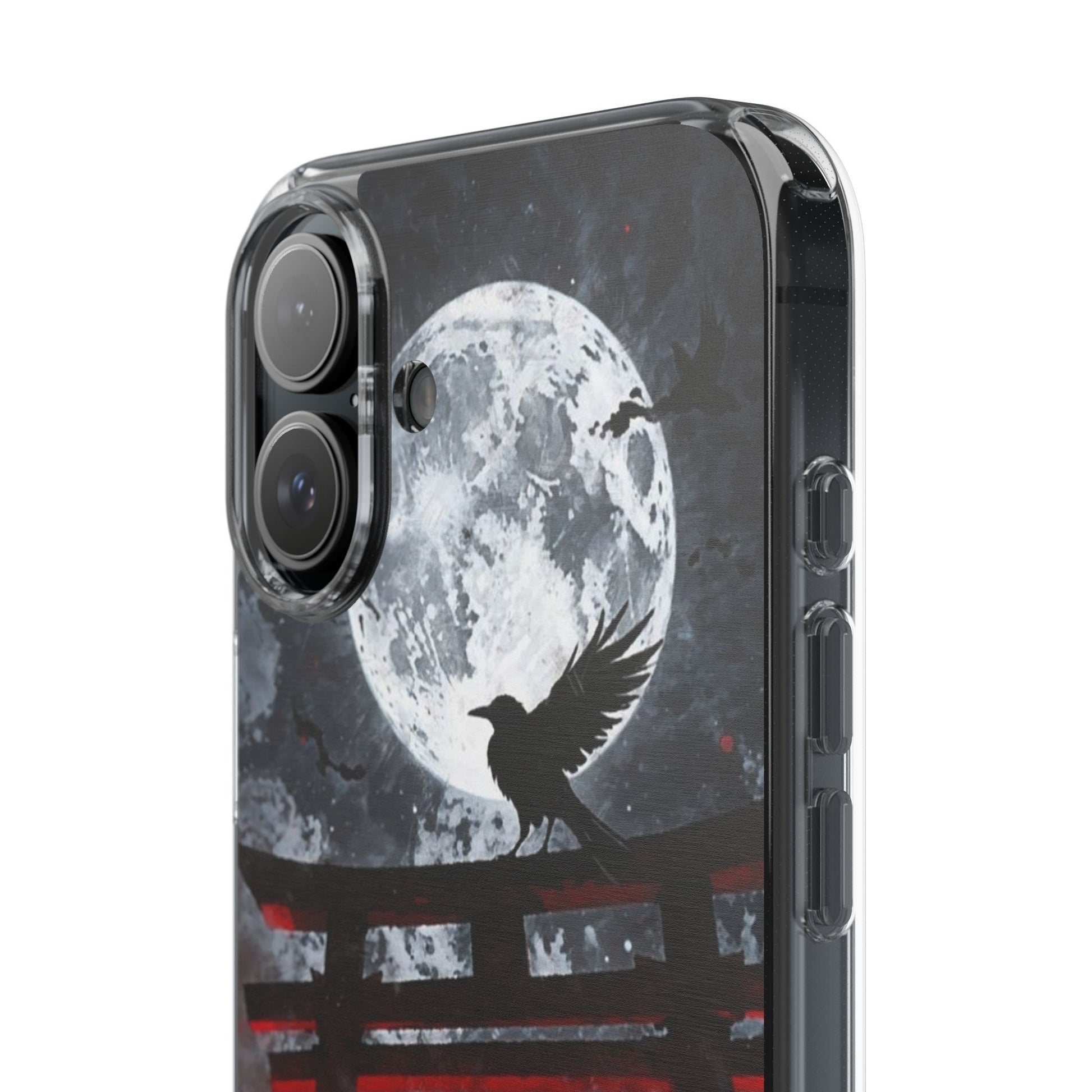 The Lone Samurai and Crow Design case for Iphone and Samsung phones