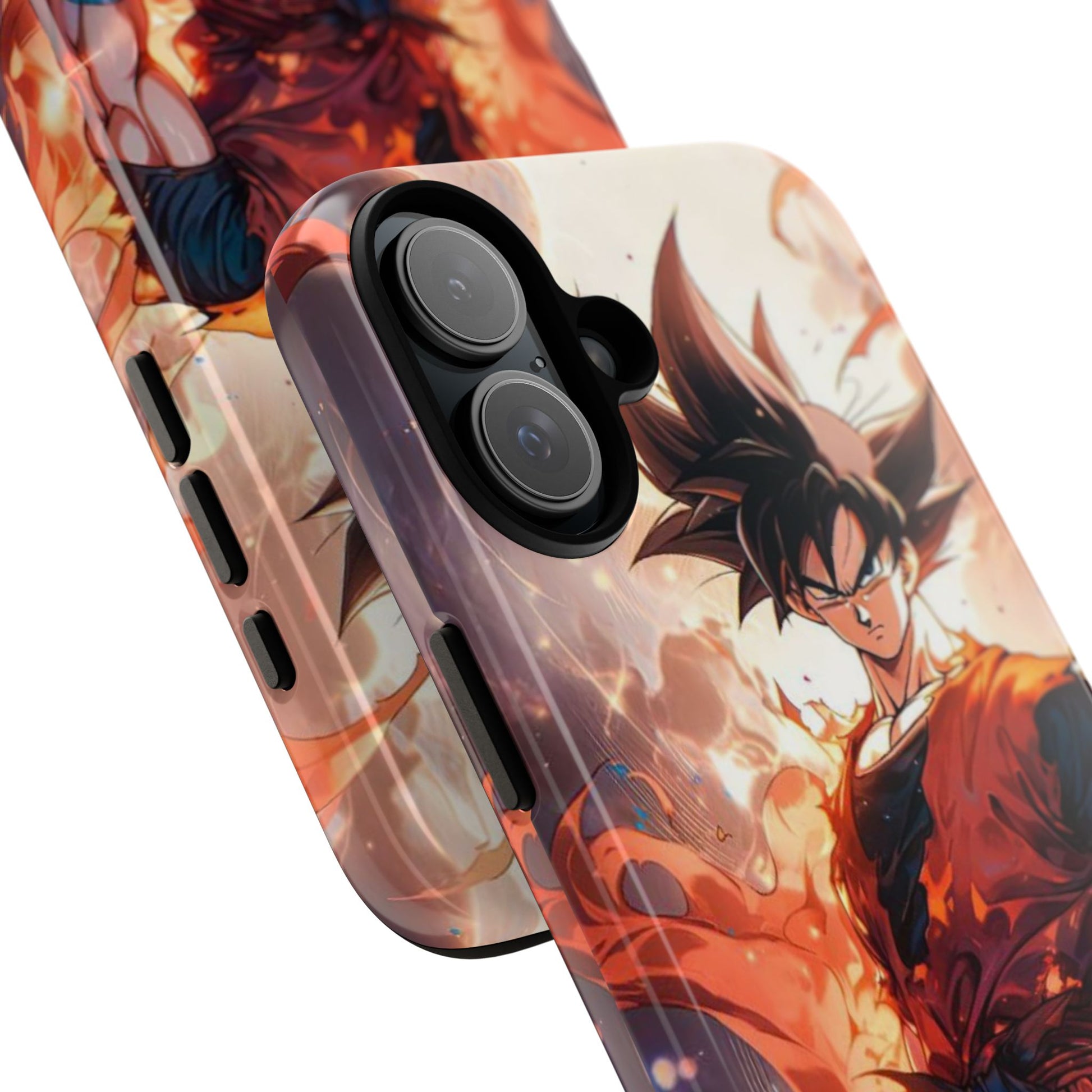 Anime Manga Dragon Ball Z Goku Tough Cases for iPhones, Samsung, and Pixel